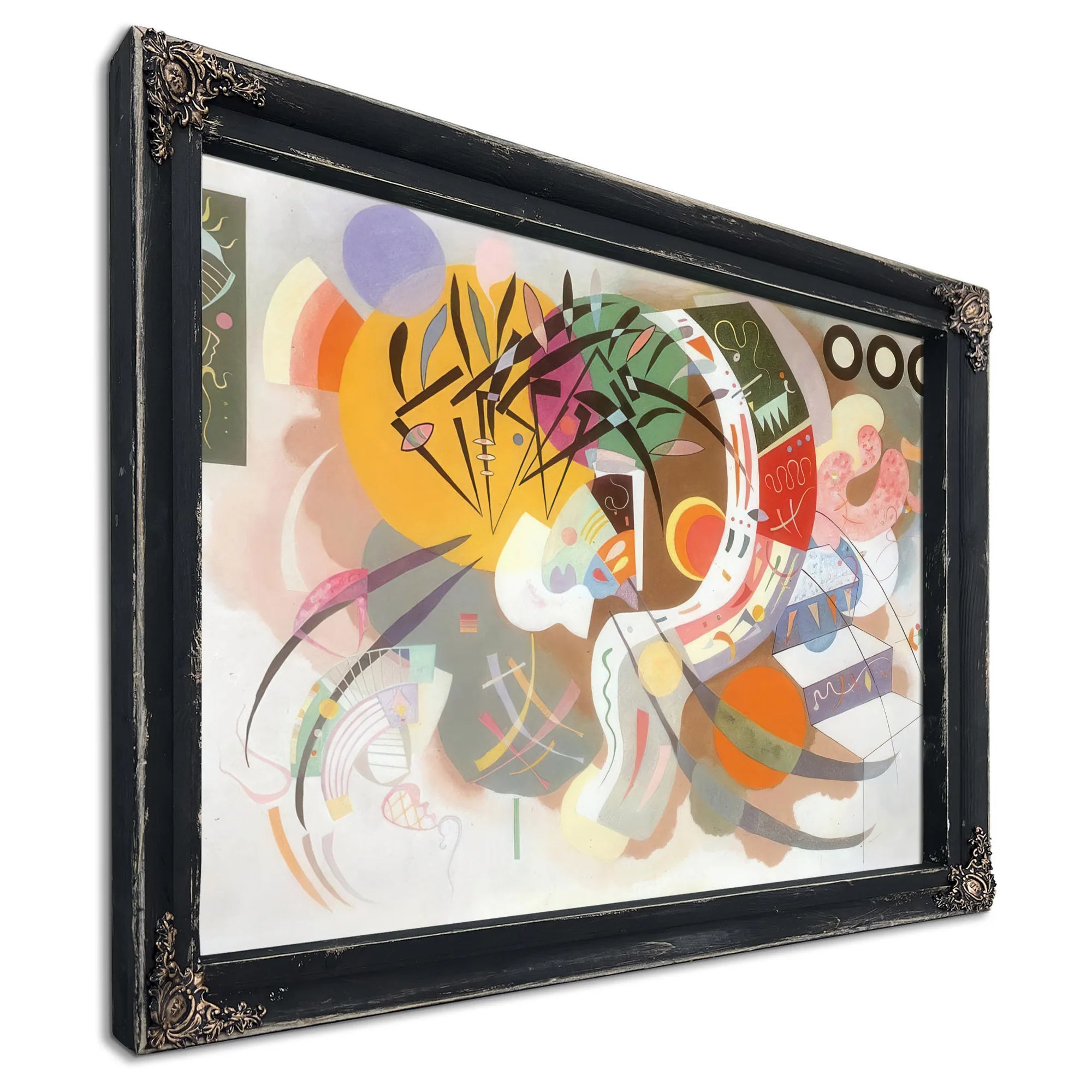 Dominant Curve By Wassily Kandinsky Fine Art Print