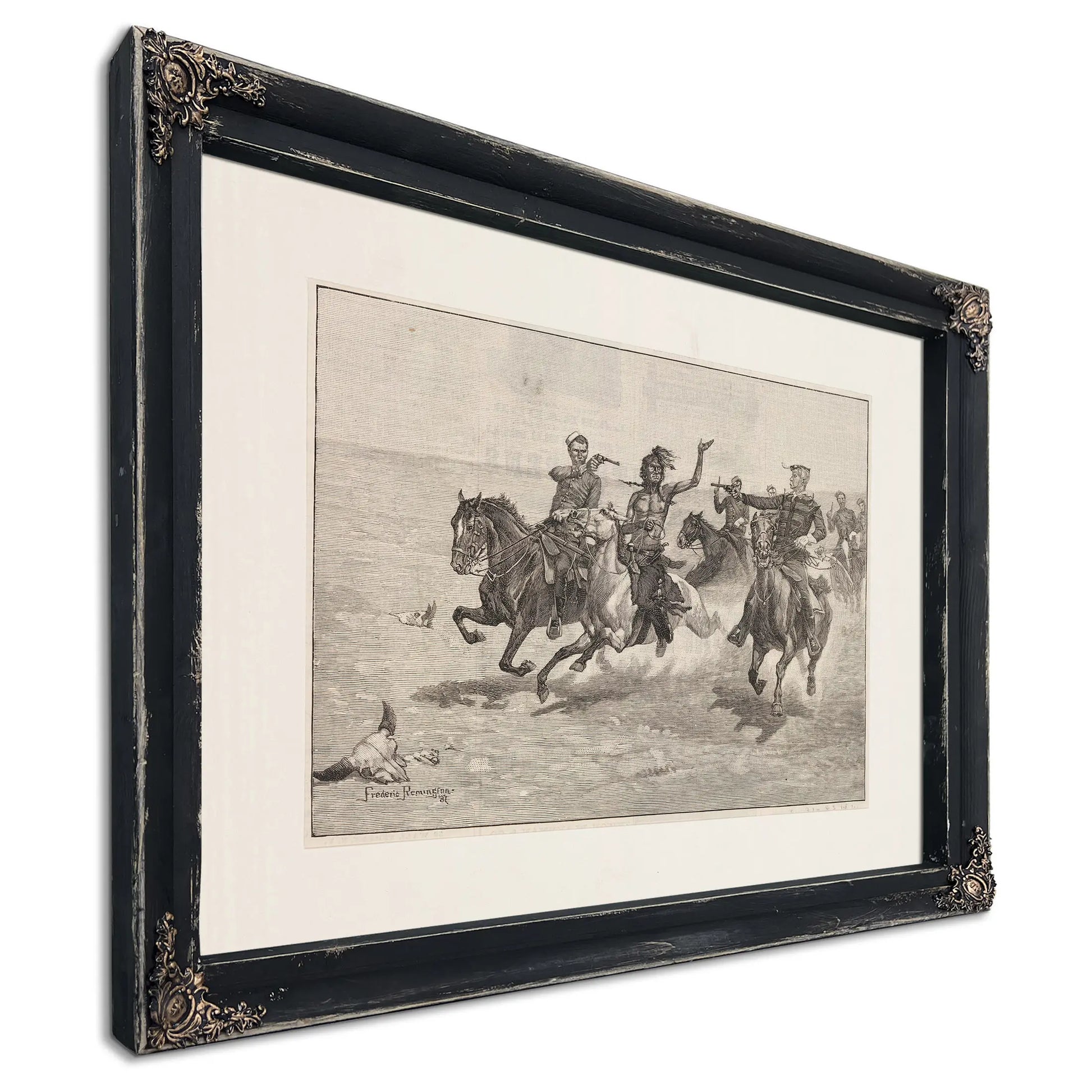 Arrest Of A Blackfeet Murderer by Frederic Remington