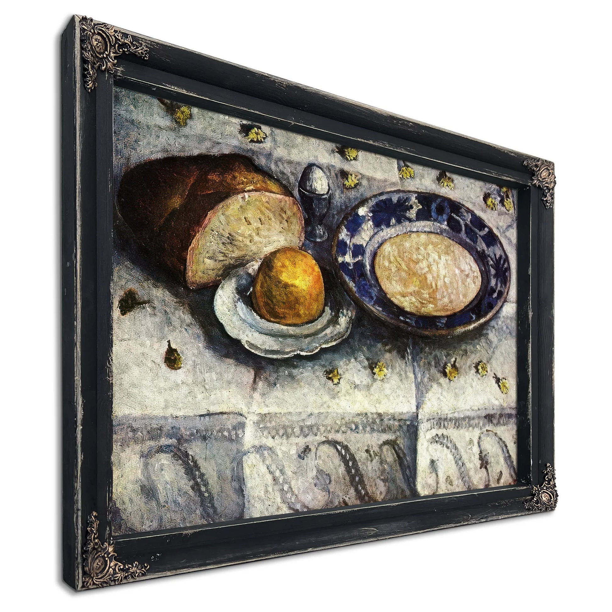 Still Life With A Plate Of Milk By Paula Modersohn Becker Fine Art Print