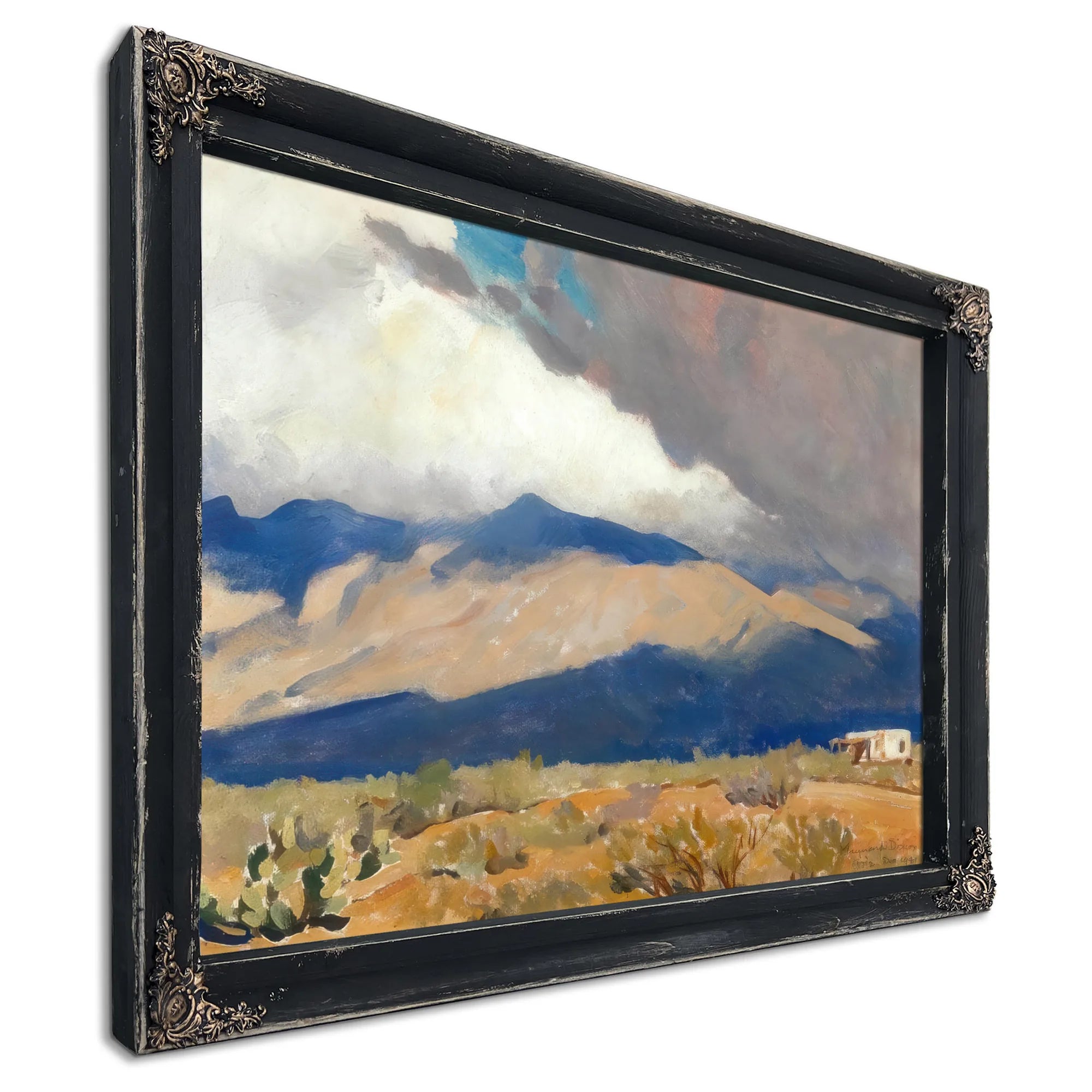 Fast Moving Shadows By Maynard Dixon Fine Art Print