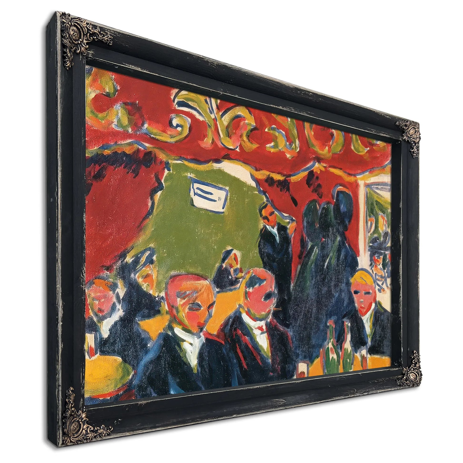 Wine Bar By Ernst Ludwig Kirchner Fine Art Print