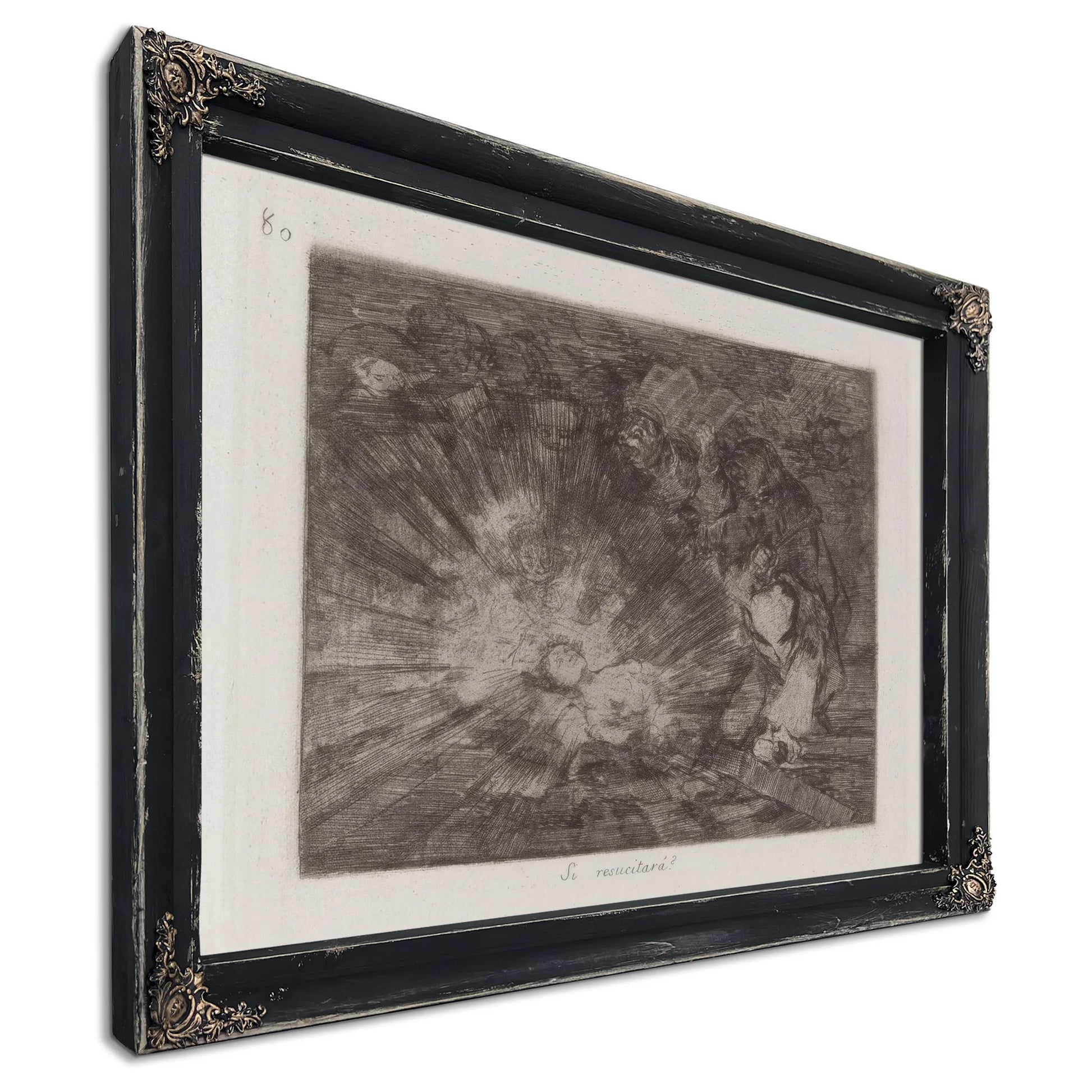 Si Resucitara (Will She Rise Again) Plate 80 From Los Desastres De La Guerra (The Disasters Of War) By Francisco De Goya Fine Art Print
