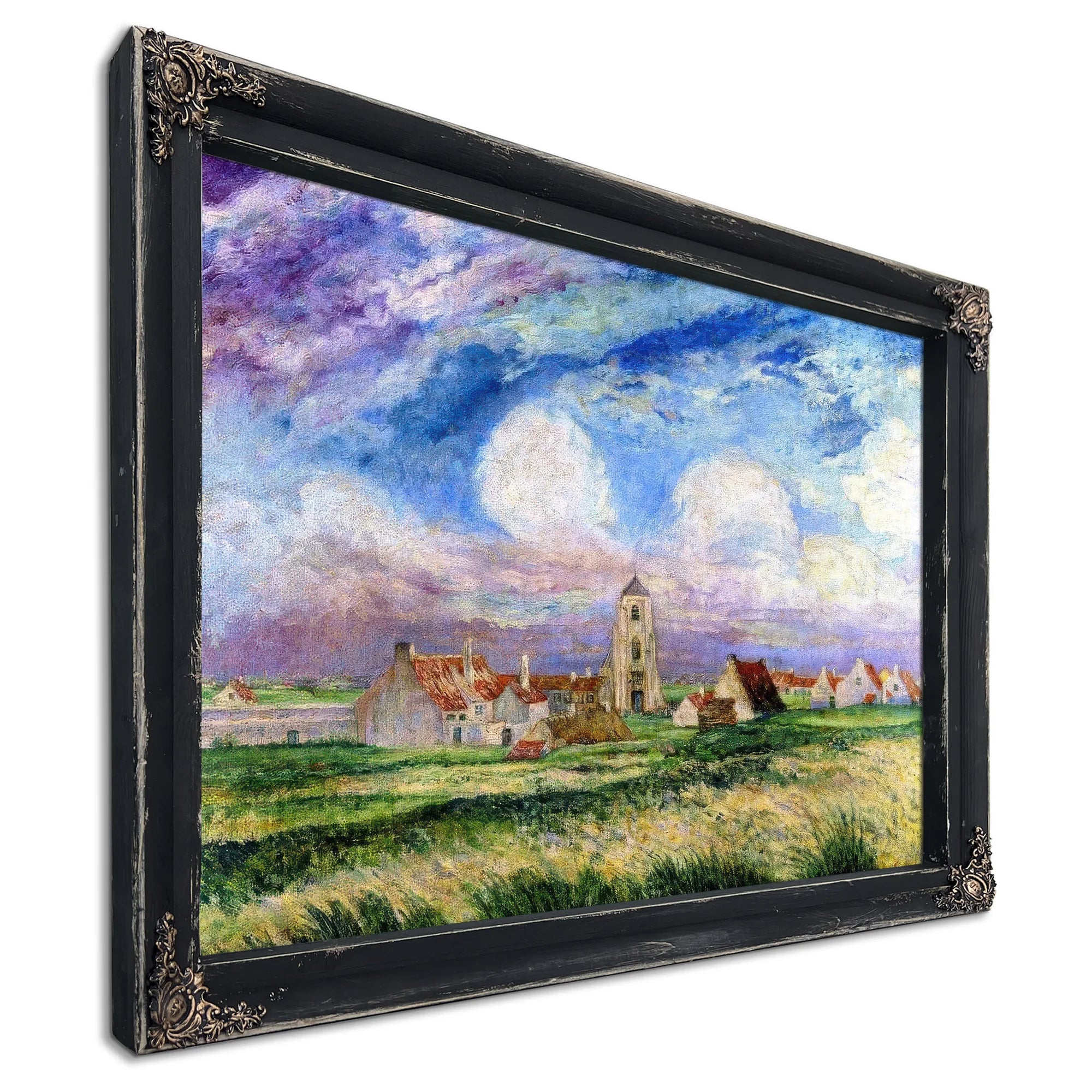 View Of Mariakerke By James Ensor Fine Art Print