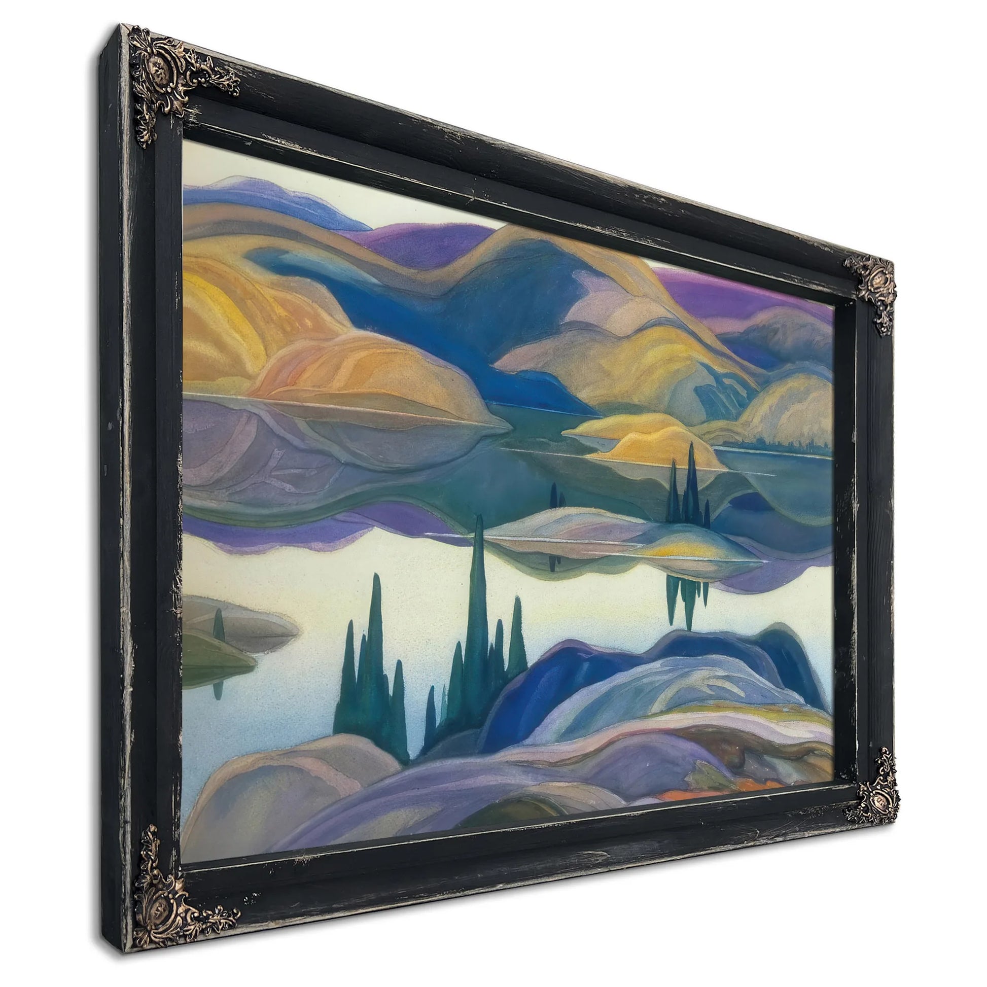 Mirror Lake By Frank Carmichael Fine Art Print