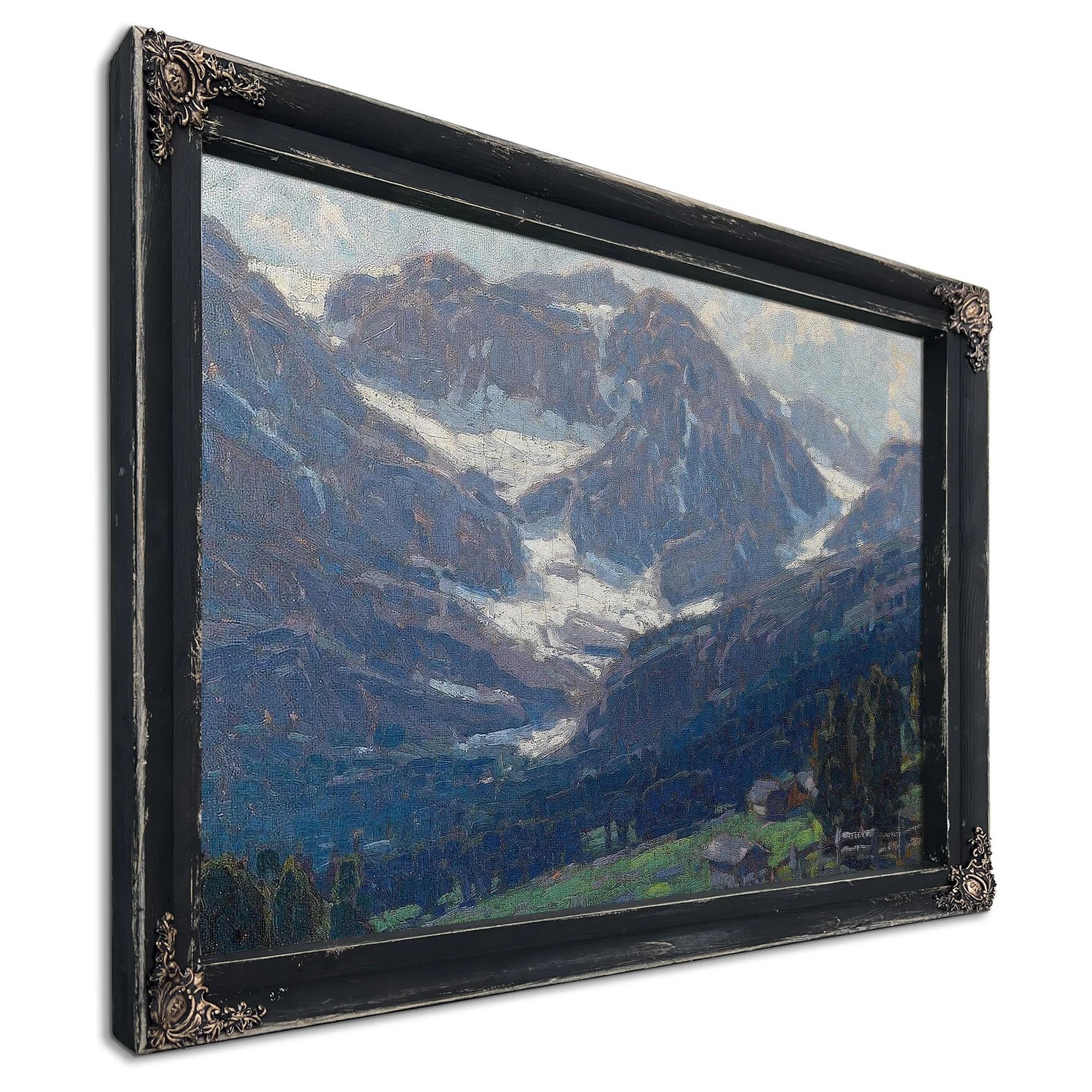 Alpine Scene, Switzerland By Edgar Payne Fine Art Print