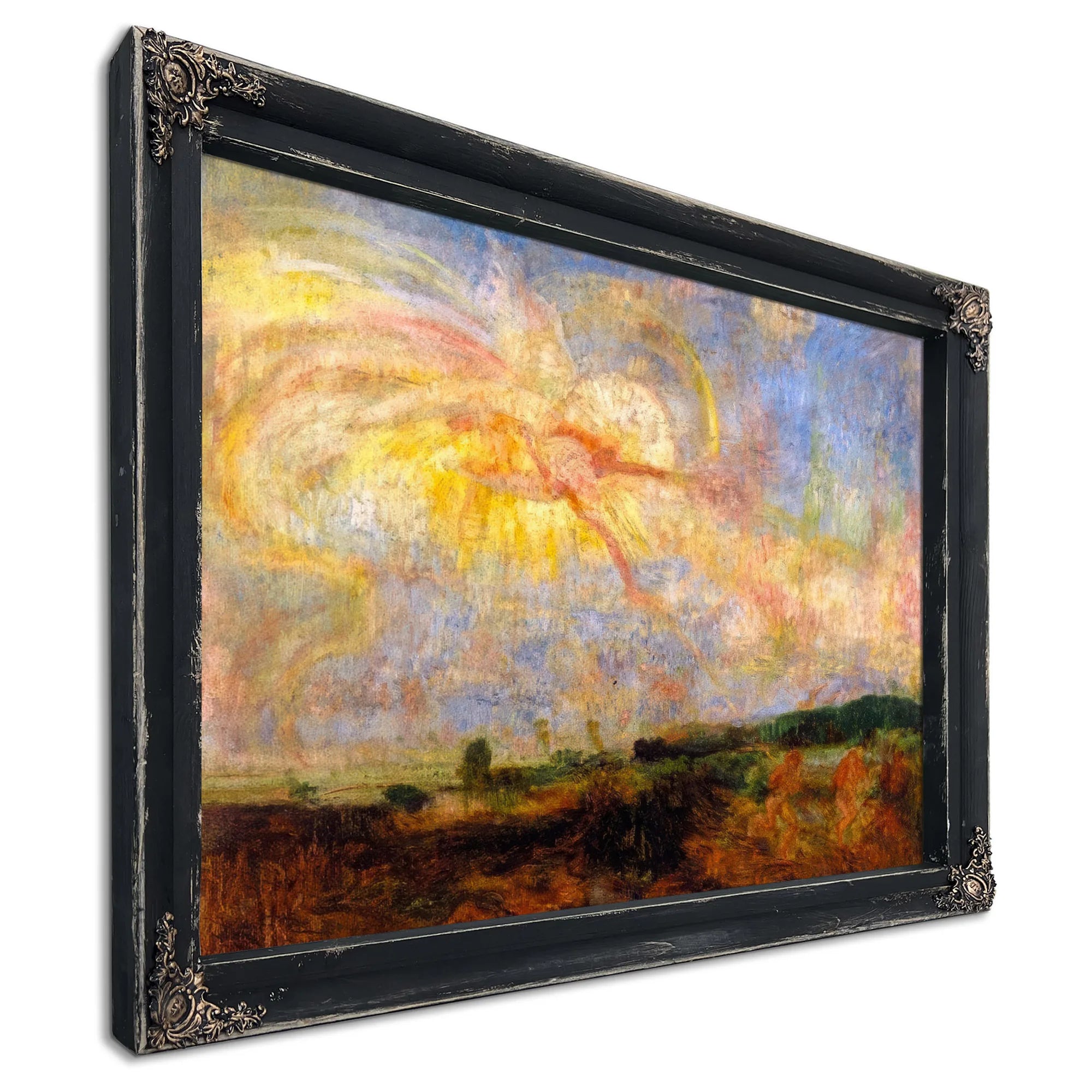 Adam And Eve Expelled From Paradise By James Ensor Fine Art Print
