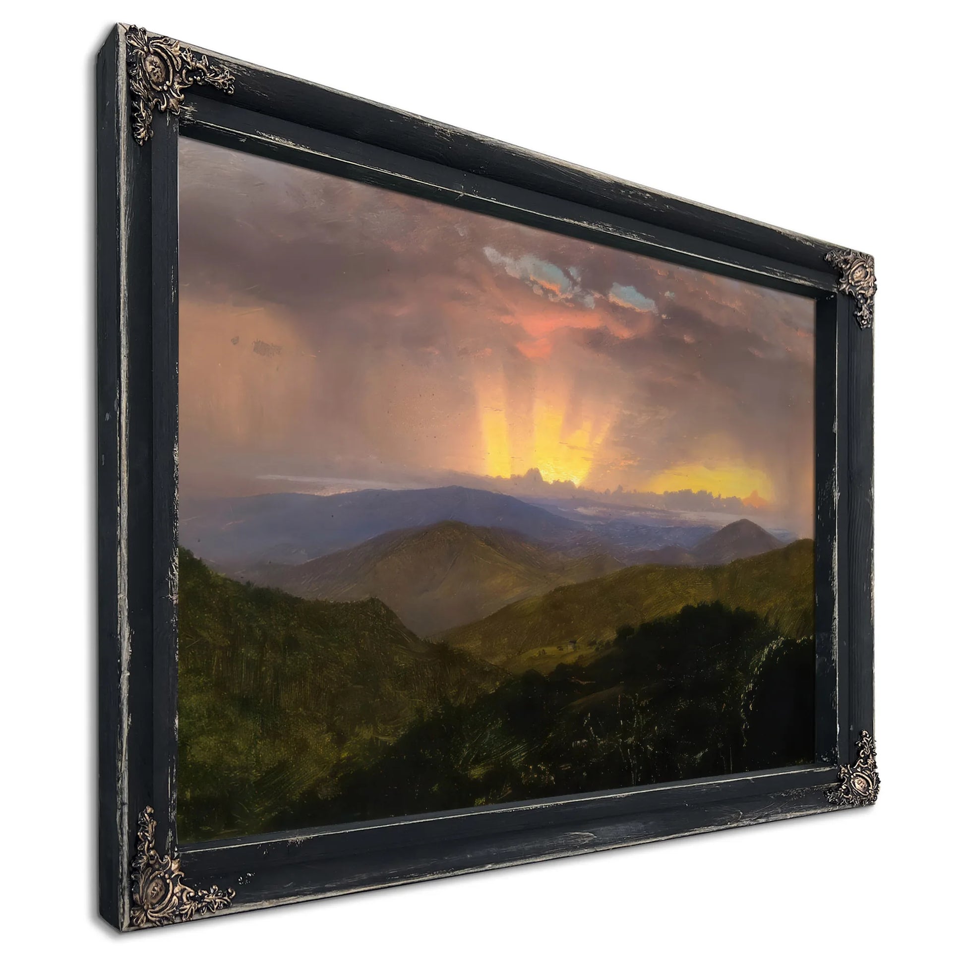 Sunset Jamaica By Frederic Edwin Church Fine Art Print
