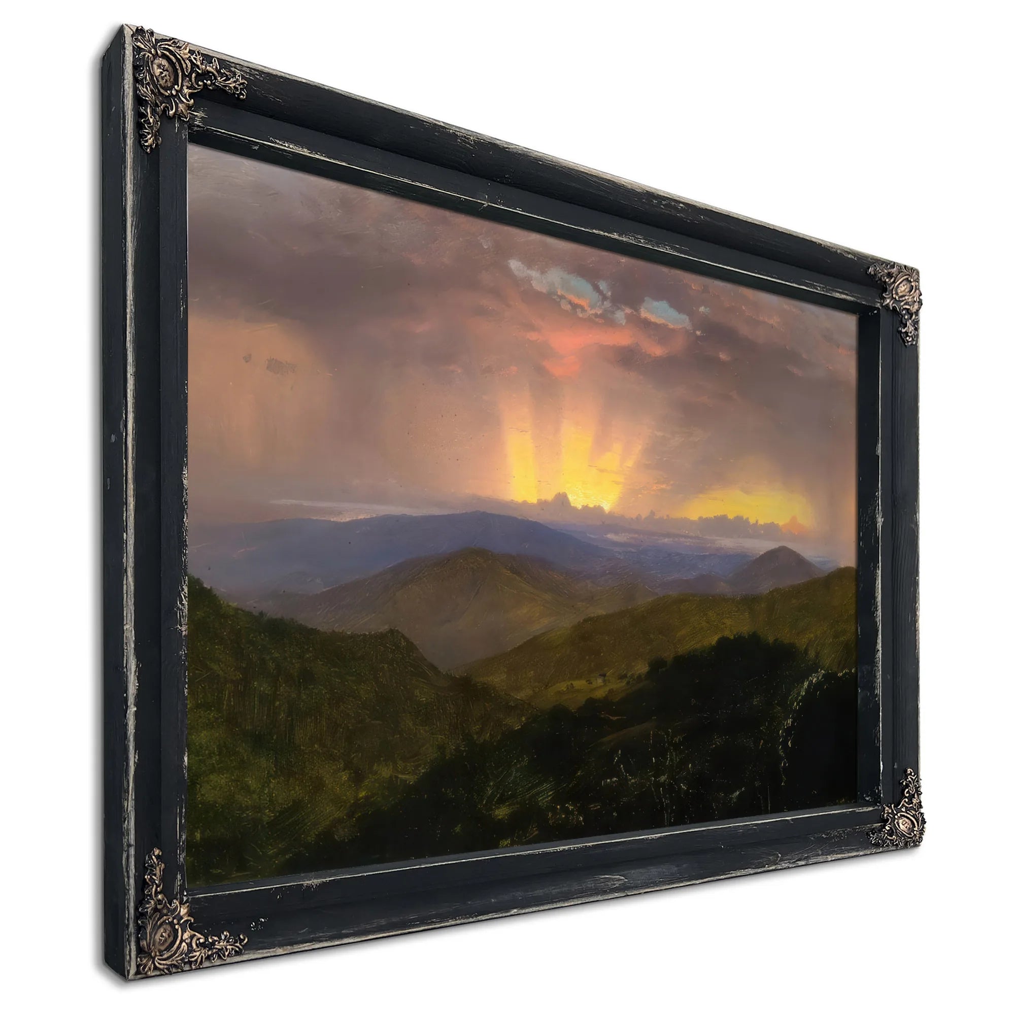Sunset Jamaica By Frederic Edwin Church Fine Art Print