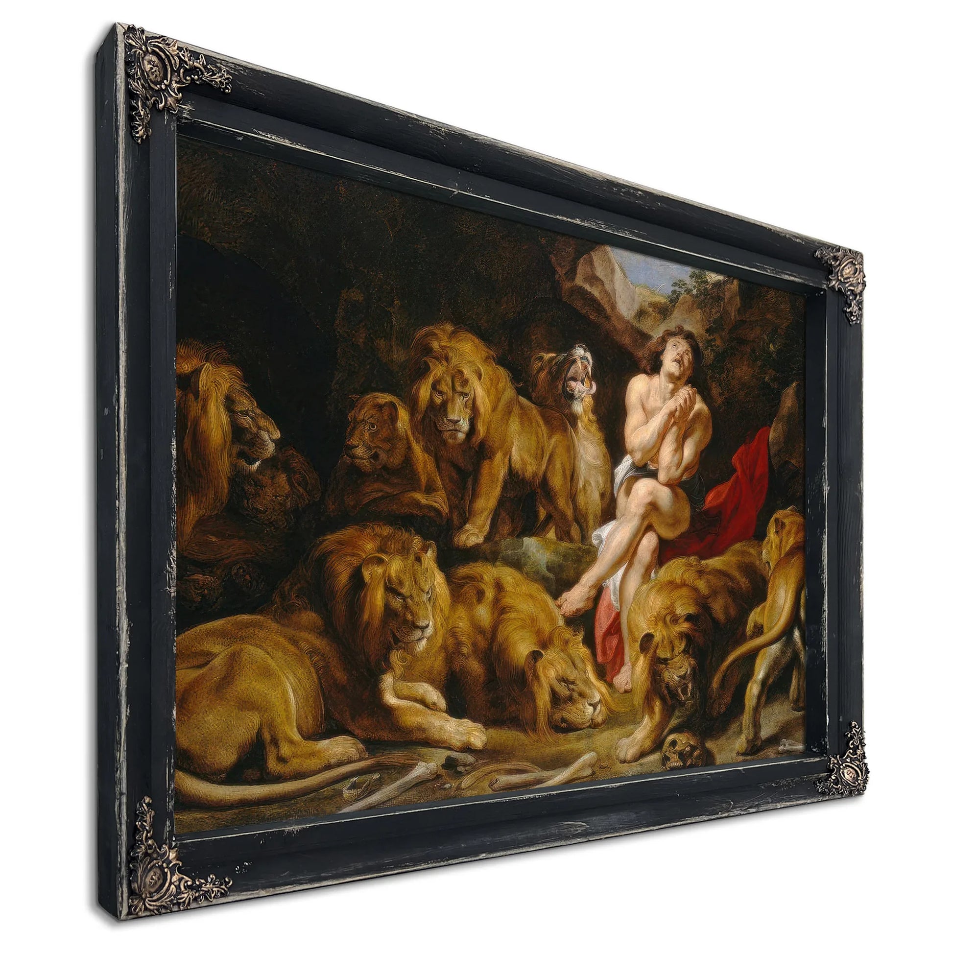 Peter Paul Rubens Daniel In The Lions 1039 Den 1616 (1) By Peter Paul Rubens Fine Art Print