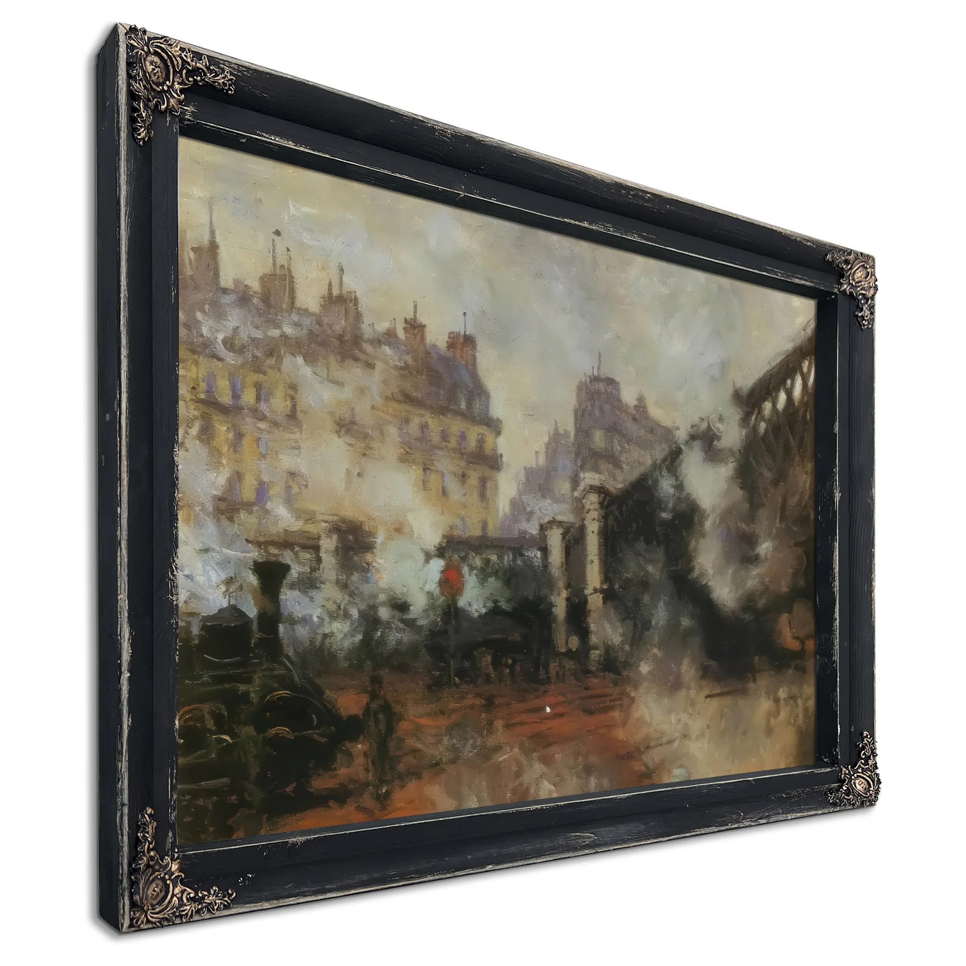 Le Pont De L'europe By Claude Monet Fine Art Print