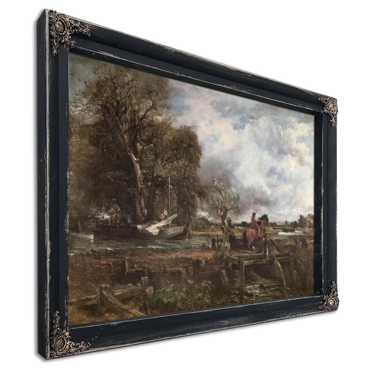 The Leaping Horse By John Constable Fine Art Print