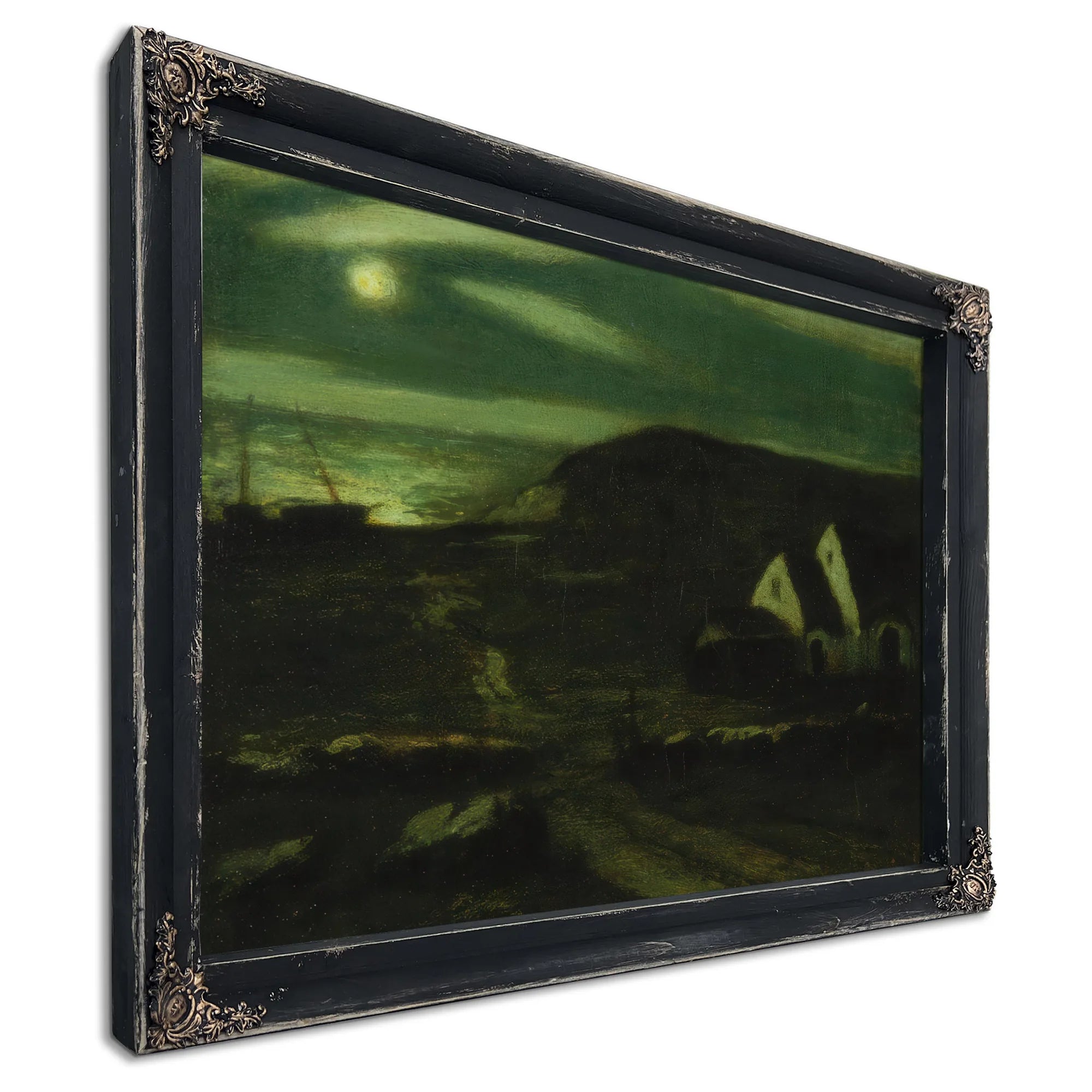 Fishermen's Huts By Ryder, Albert Pinkham Fine Art Print
