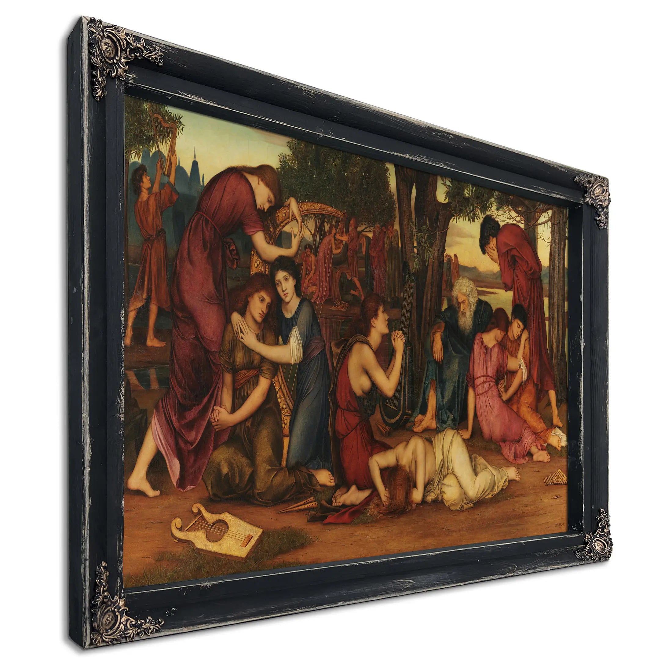 By The Waters Of Babylon by Evelyn De Morgan