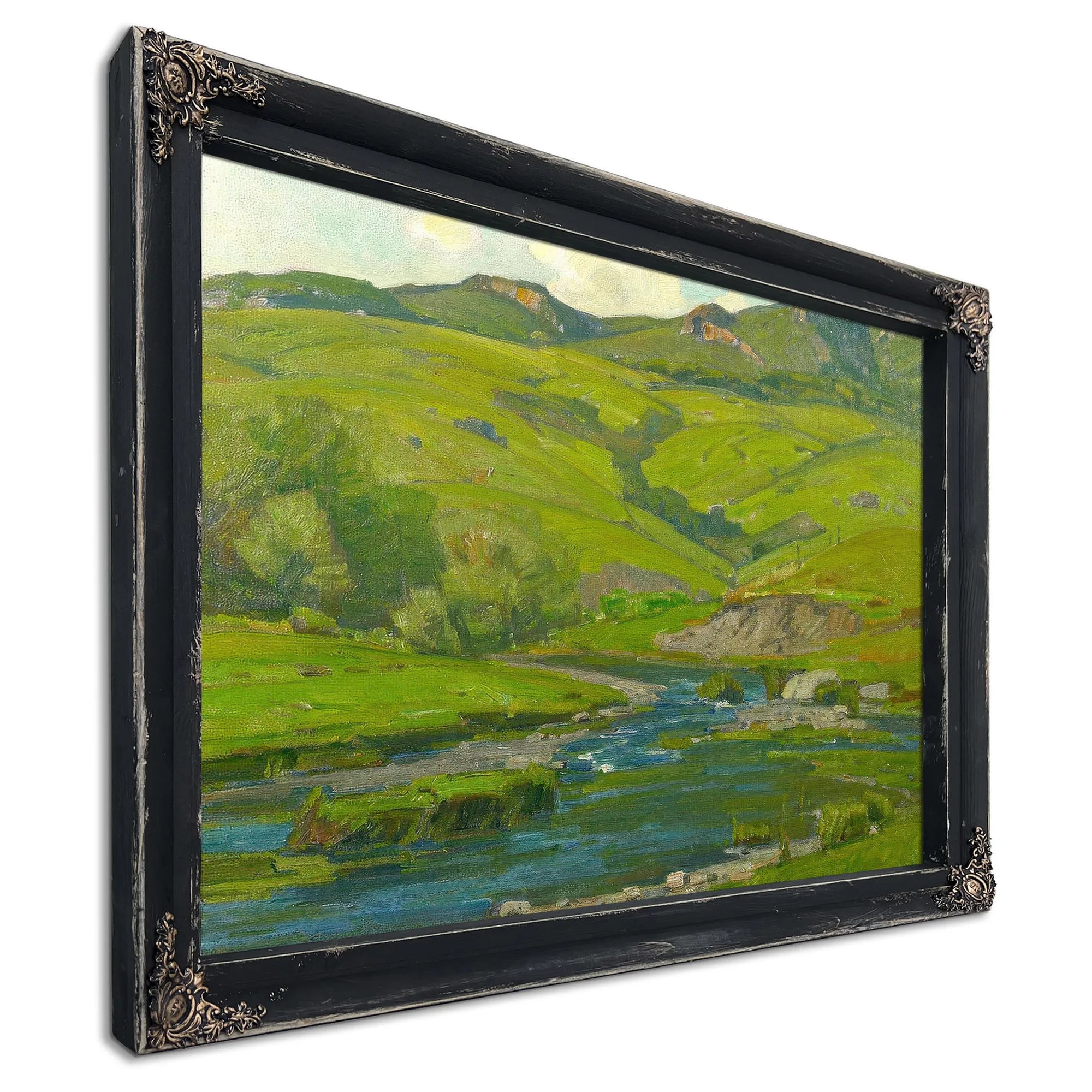 Rushing Onward By William Wendt Fine Art Print