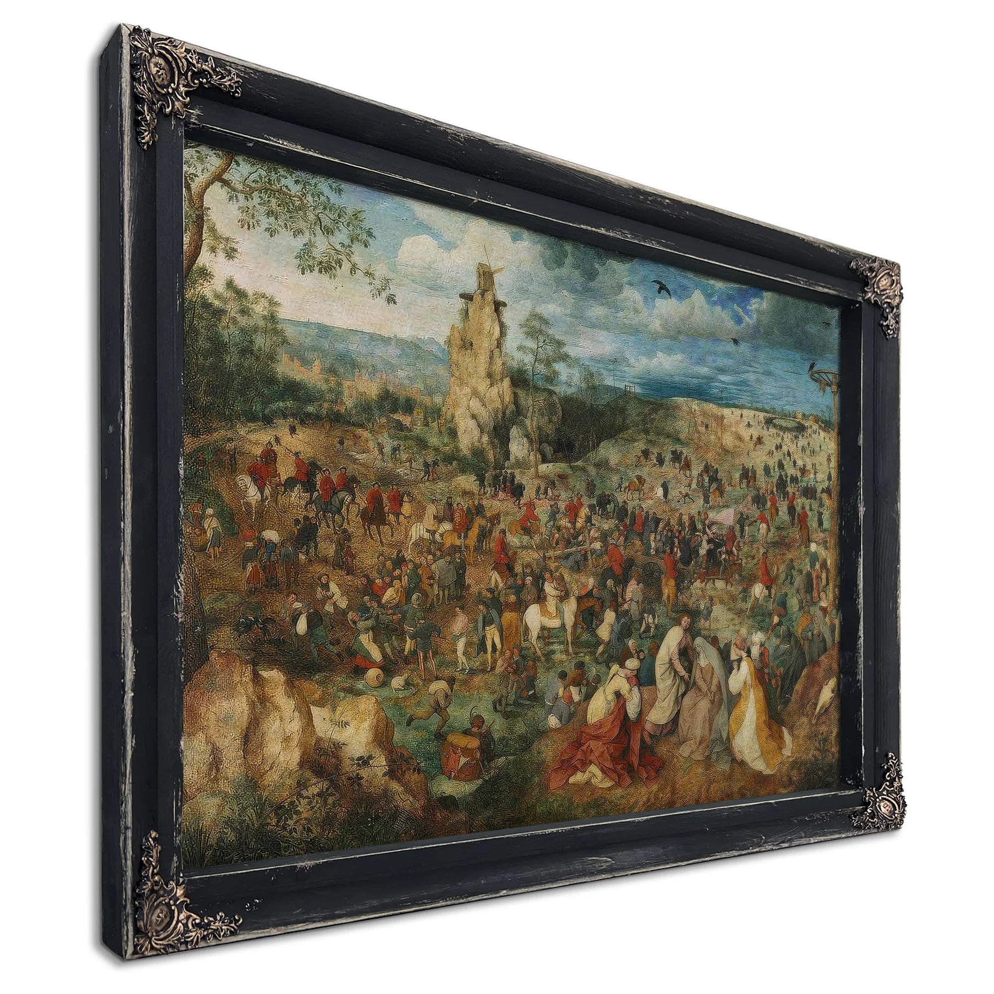 The Procession To Calvary 1564 124X170Cm By The Elder Fine Art Print
