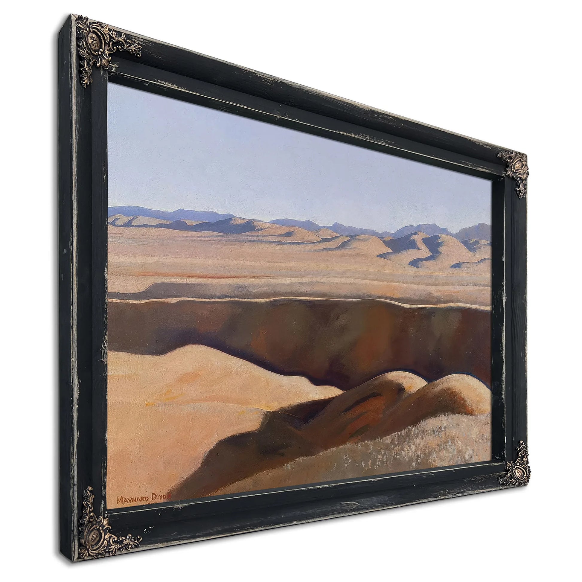 Deserted Sheep Range By Maynard Dixon Fine Art Print