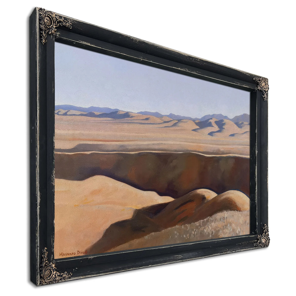 Deserted Sheep Range By Maynard Dixon Fine Art Print