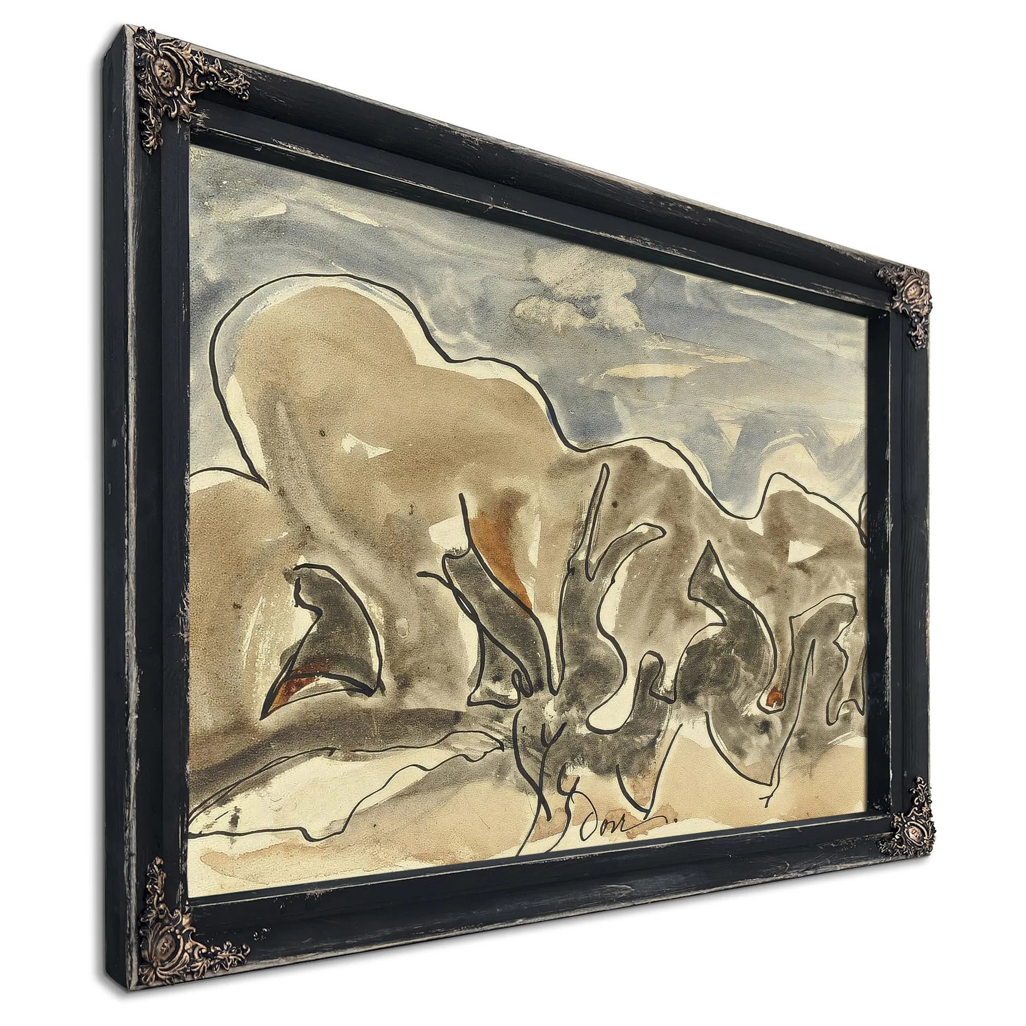 Dancing Tree Forms By Arthur Dove Fine Art Print