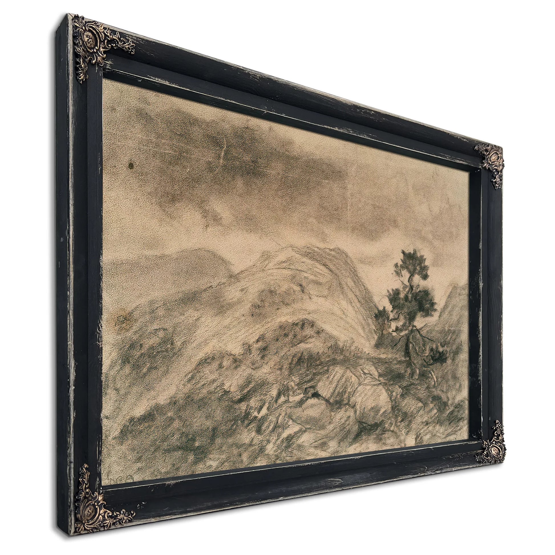 Landscape With Pine By Nicolai Astrup Fine Art Print