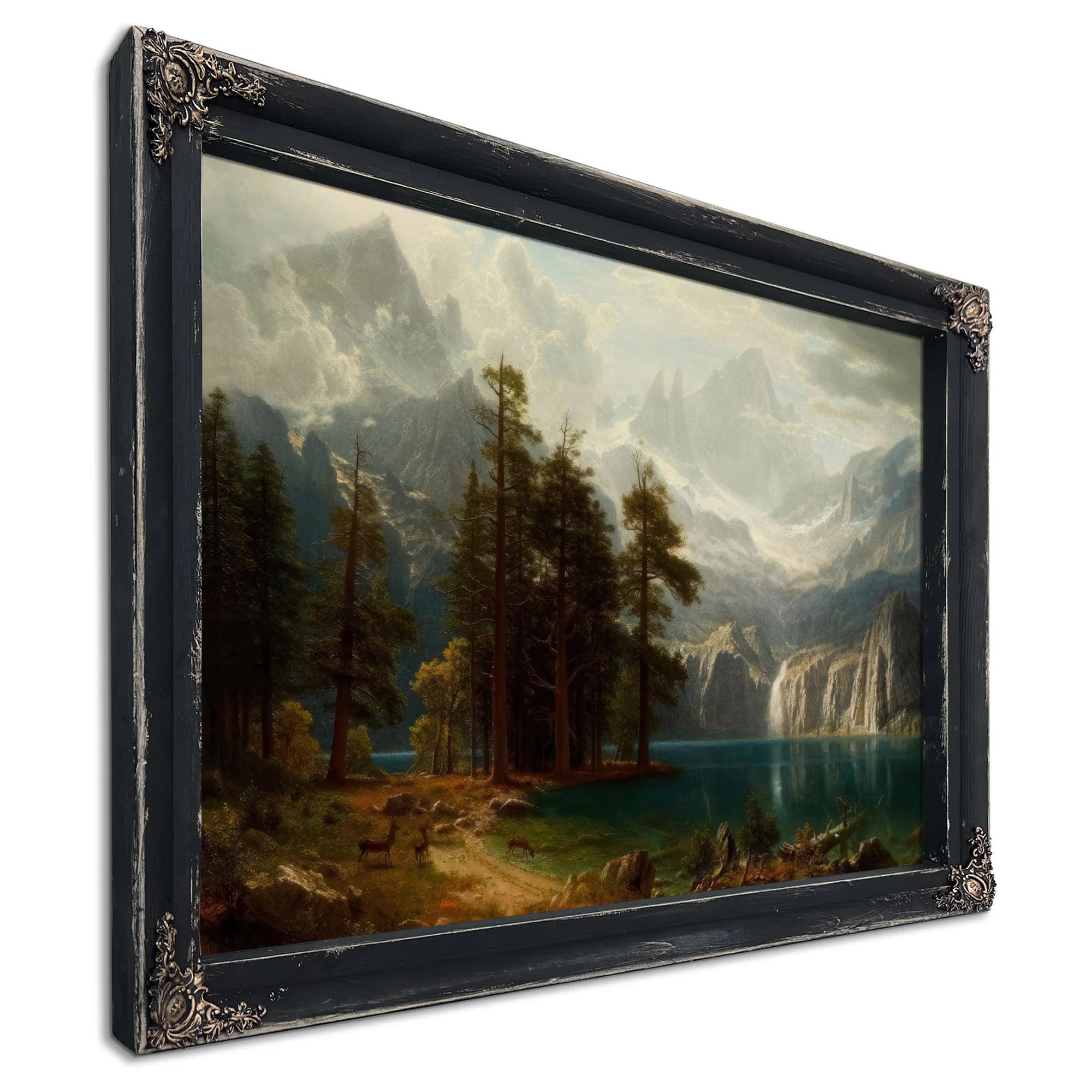Sierra Nevada 1873 By Albert Bierstadt Fine Art Print