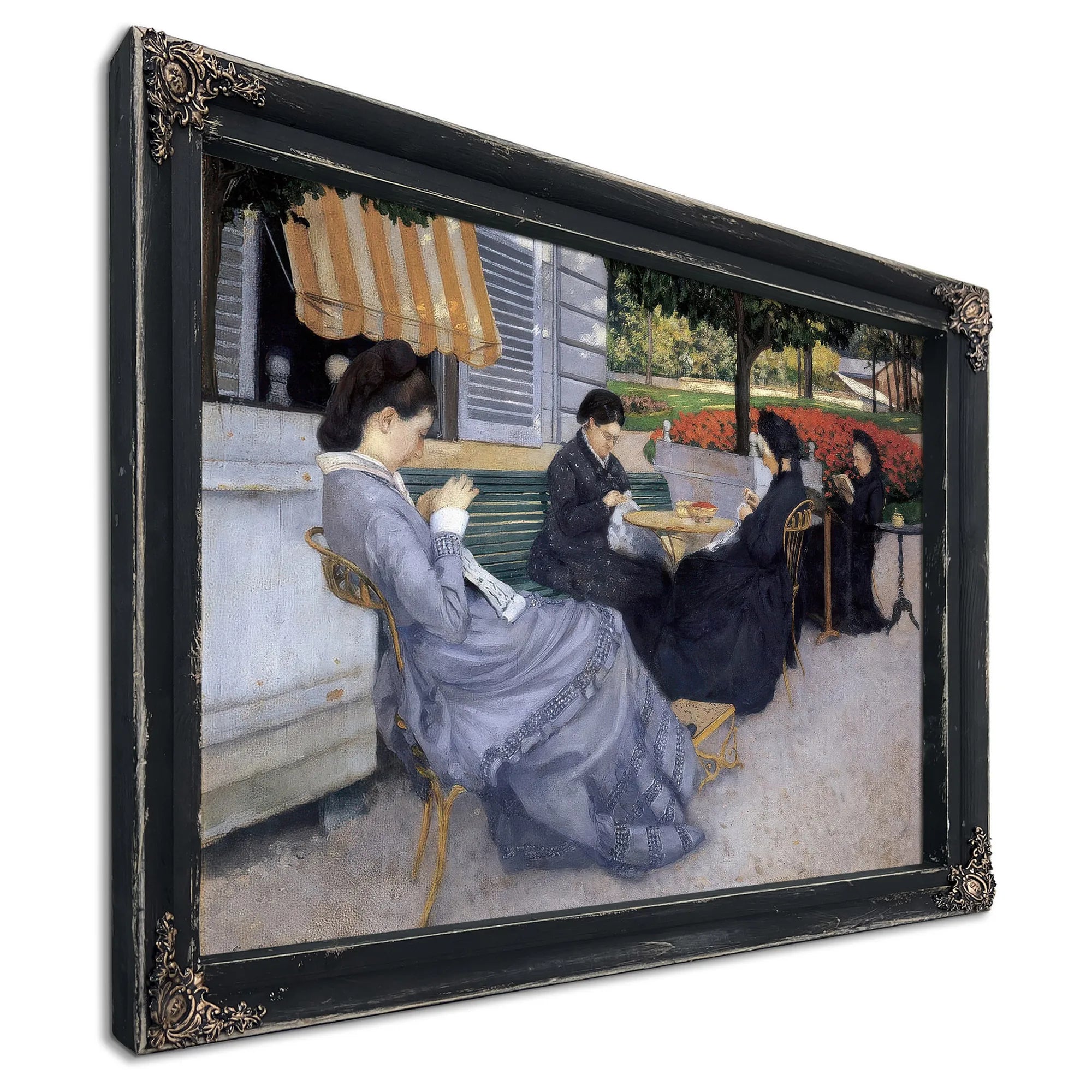Portraits In The Country By Gustave Caillebotte Fine Art Print