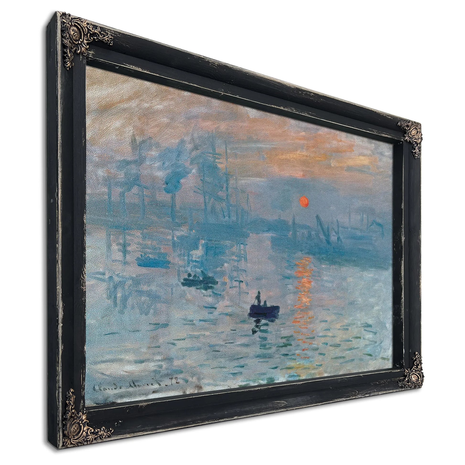 Impression Sunrise 1872 By Claude Monet Fine Art Print