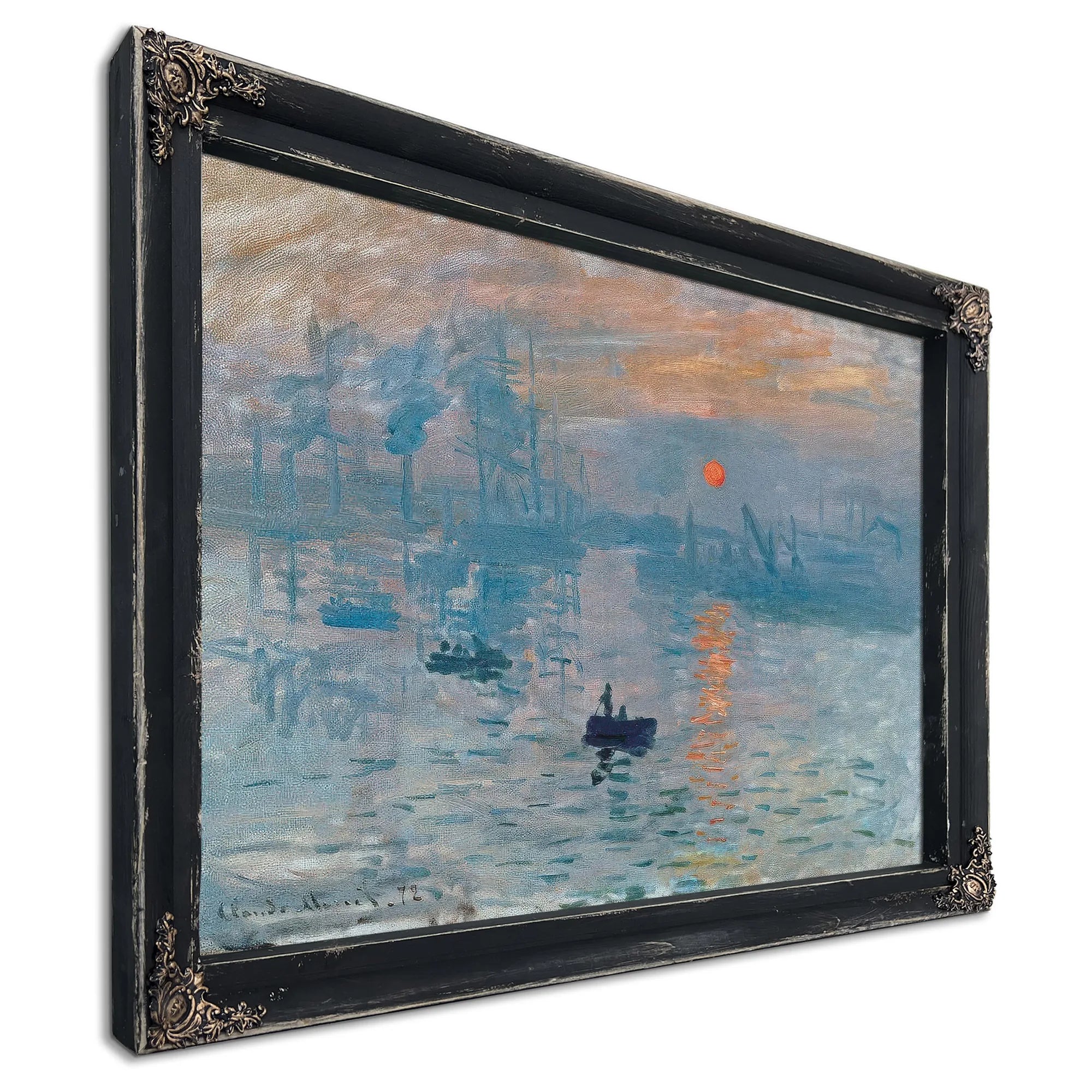 Impression Sunrise 1872 By Claude Monet Fine Art Print