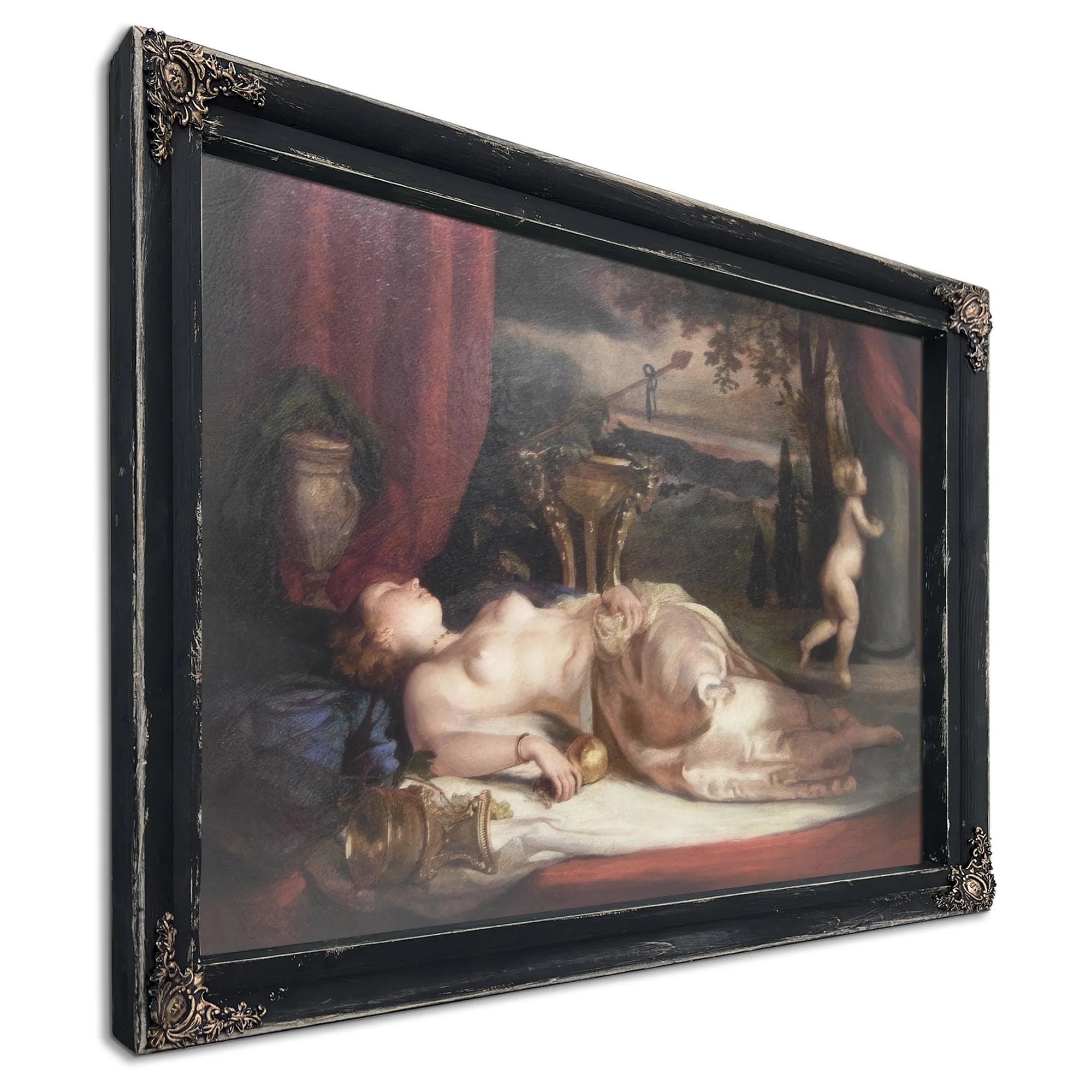 Nude Asleep By William Etty Fine Art Print