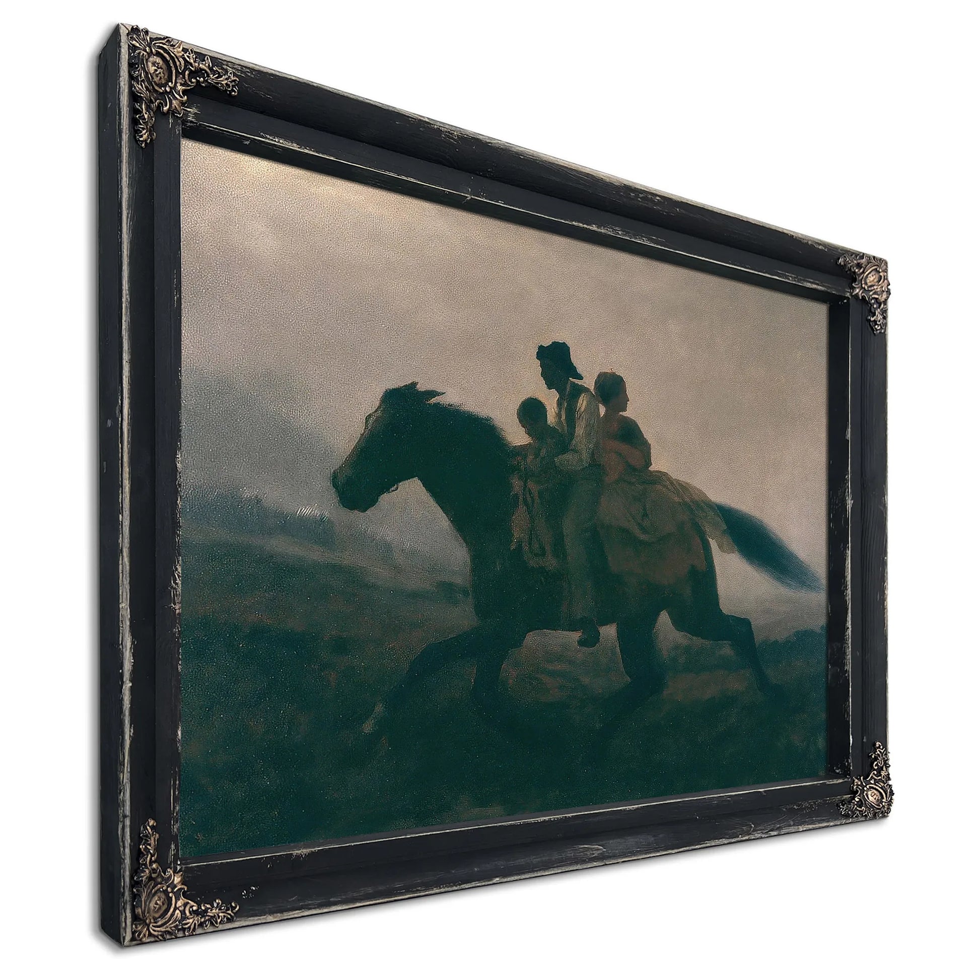A Ride For Liberty The Fugitive Slaves By Eastman Johnson Fine Art Print