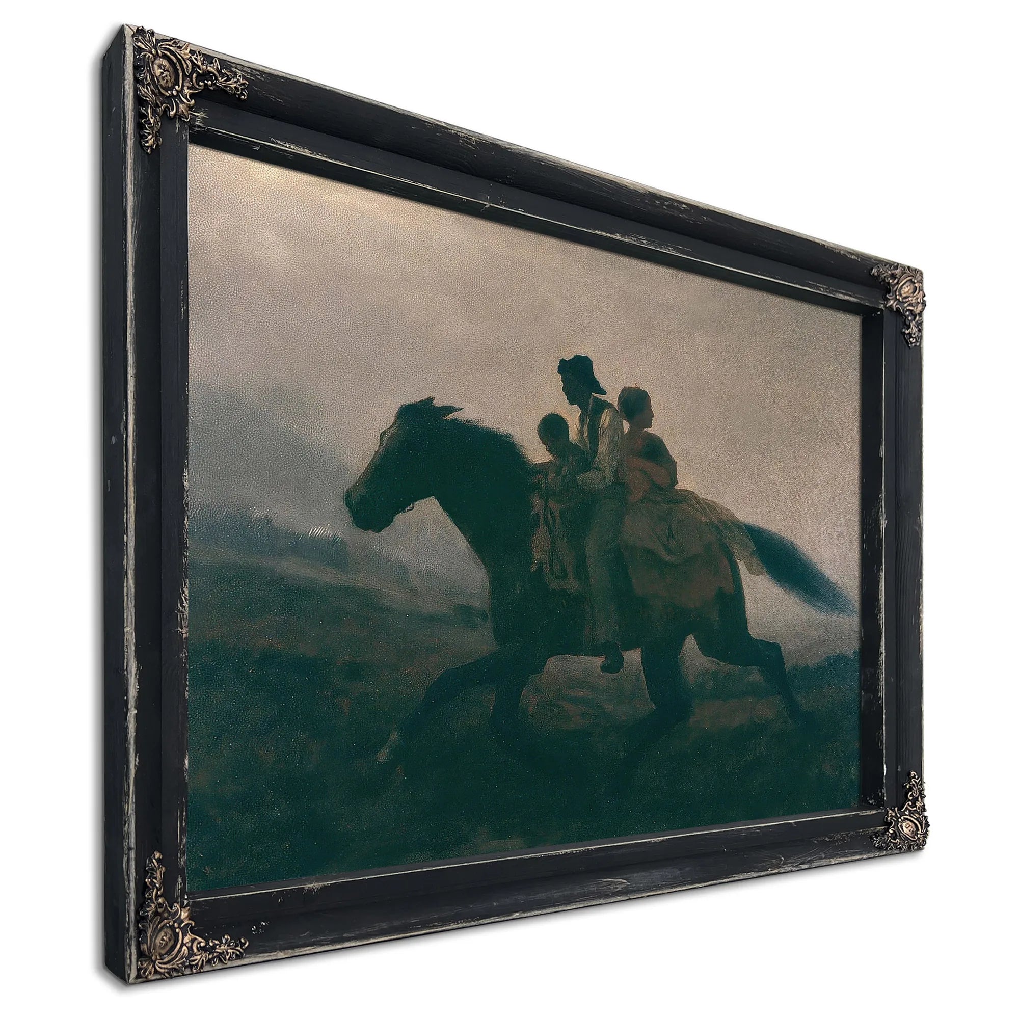 A Ride For Liberty The Fugitive Slaves By Eastman Johnson Fine Art Print