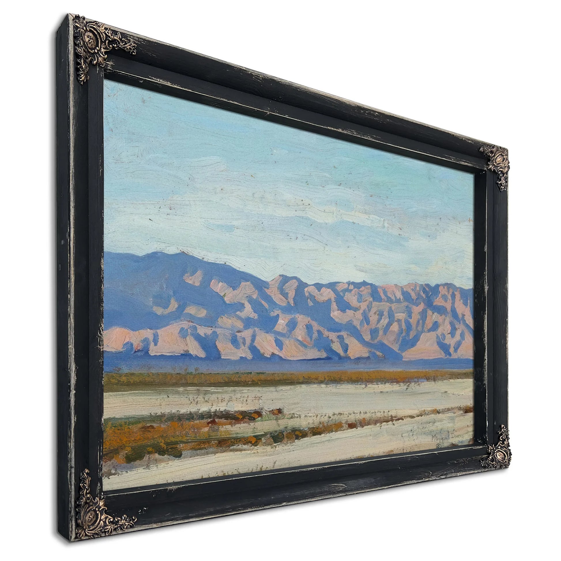 Desert Expanse; Nude Study (Double Sided) By Maynard Dixon Fine Art Print