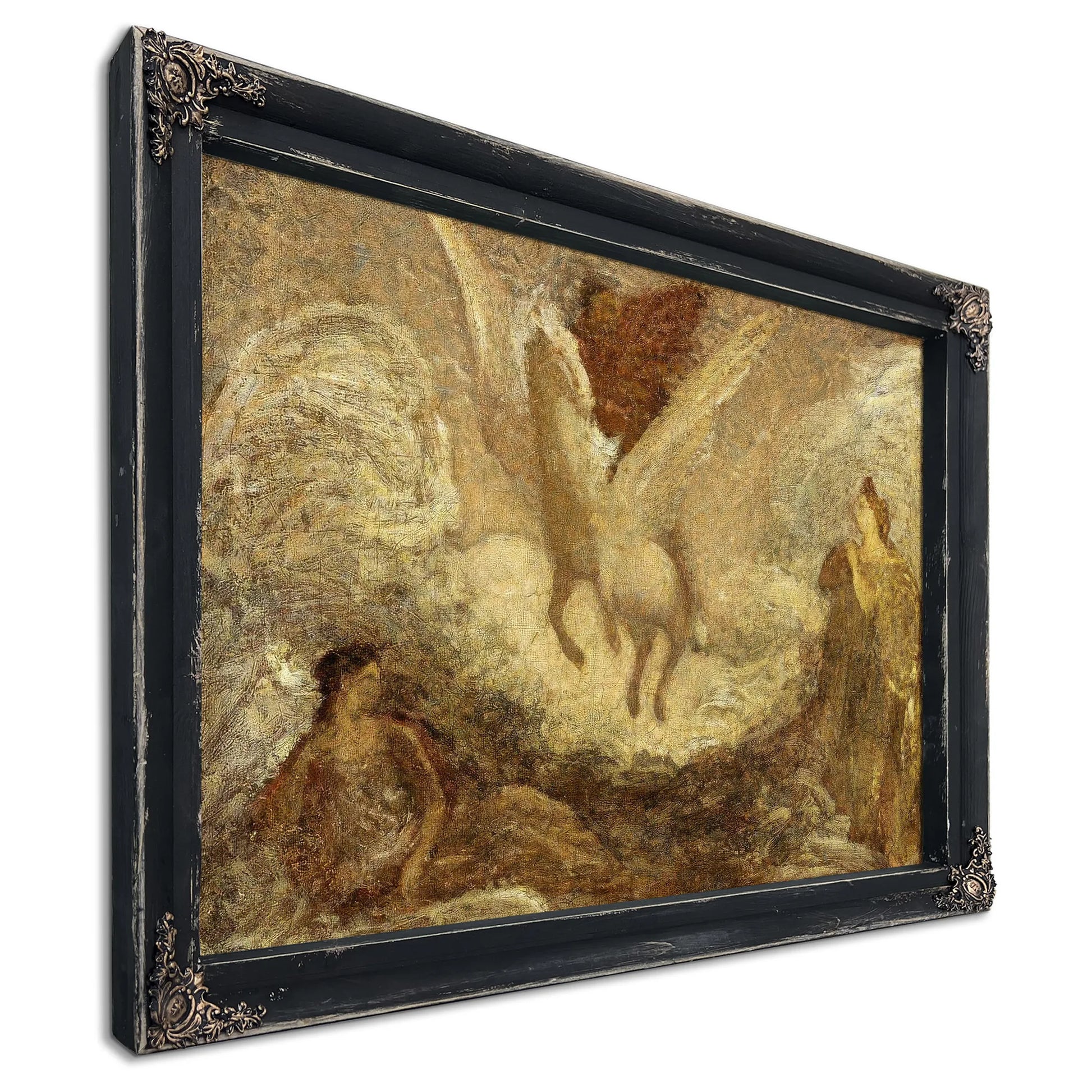 Pegasus Departing By Albert Pinkhamryder Fine Art Print