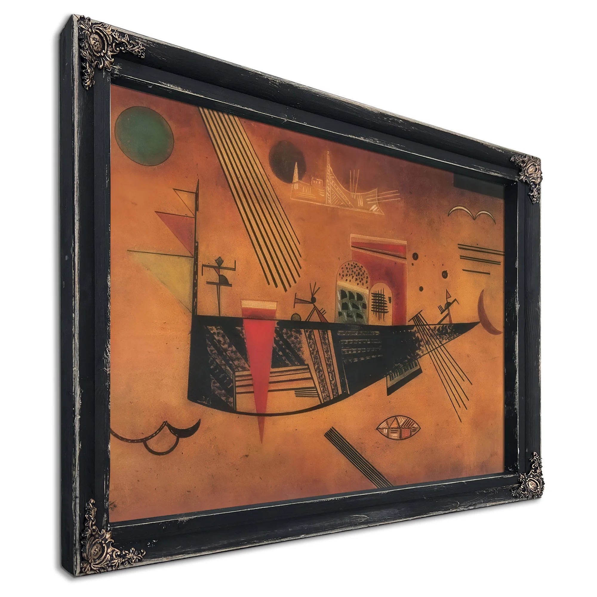 Capricious 1930 By Wassily Kandinsky Fine Art Print