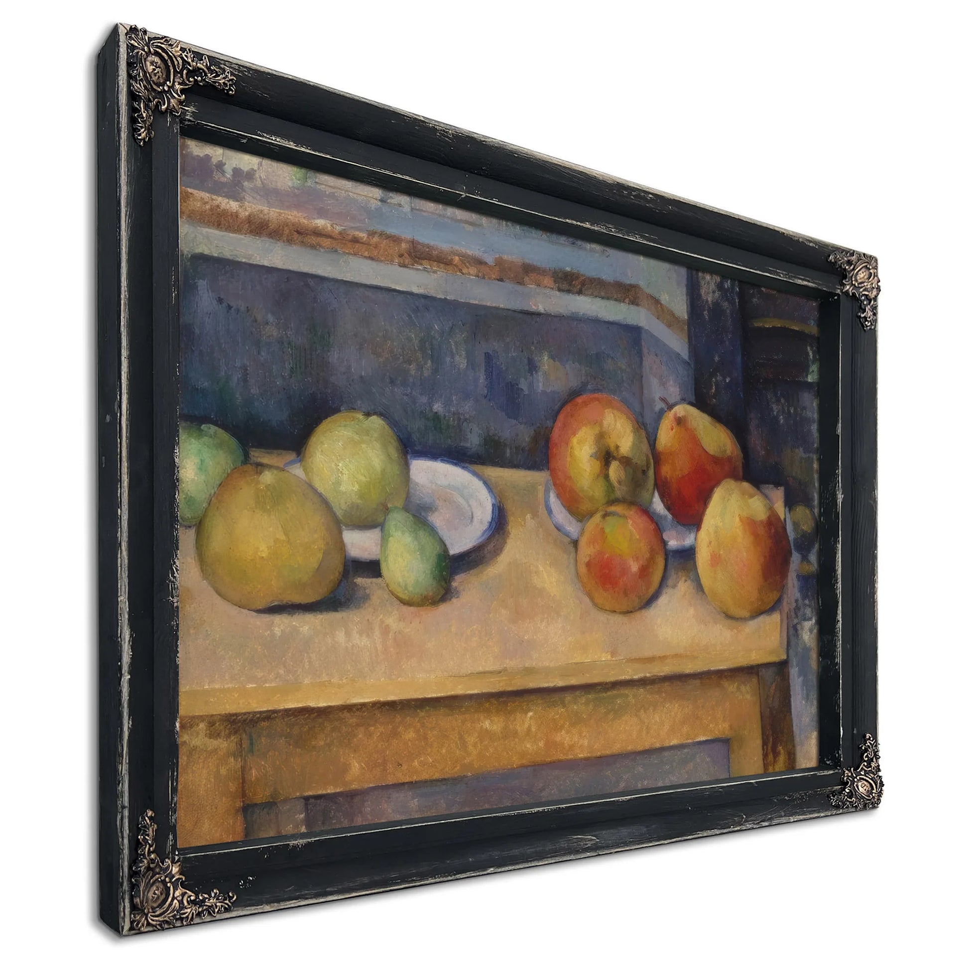 Still Life With Apples And Pears 1892 By Paul Cezanne Fine Art Print