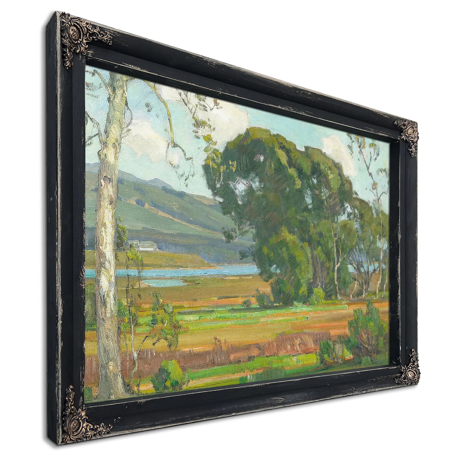 A California Inlet By William Wendt Fine Art Print