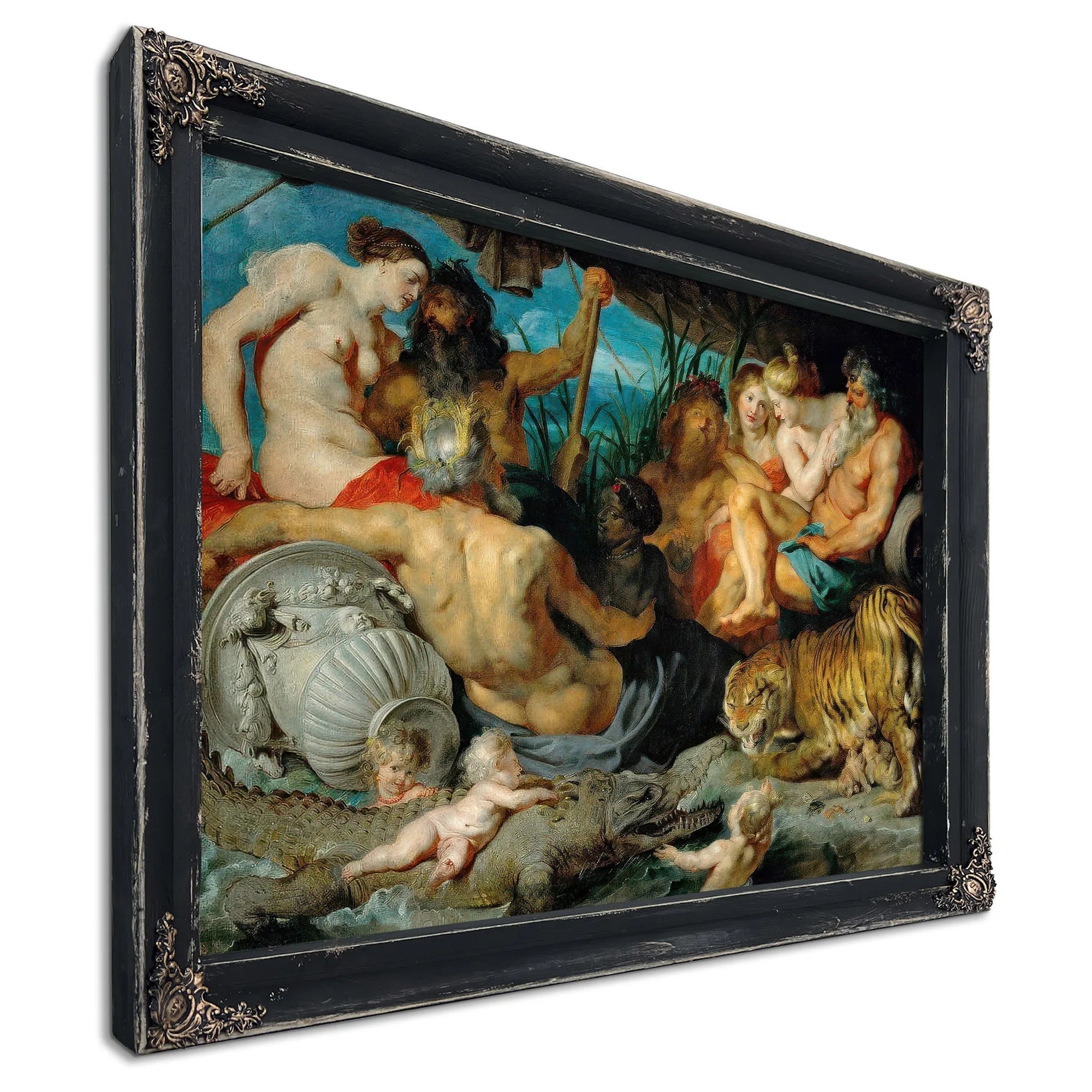 Peter Paul Rubens The Four Continents 1615 By Peter Paul Rubens Fine Art Print