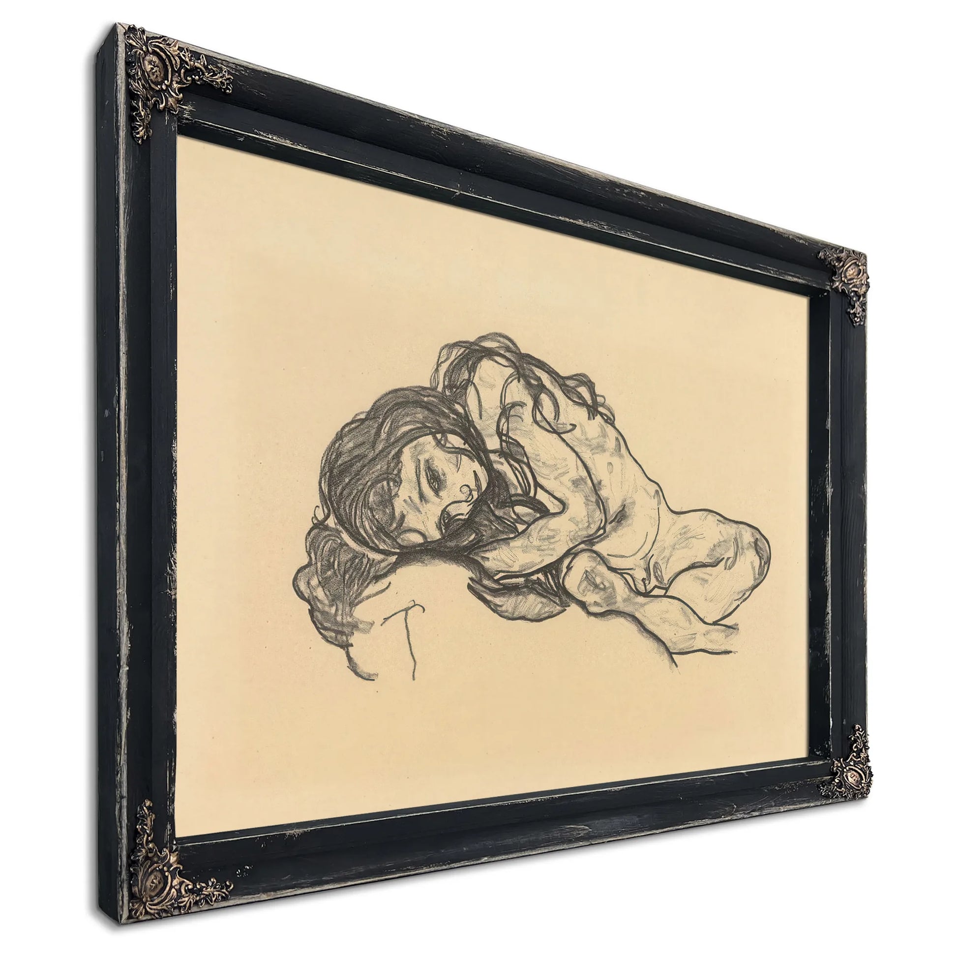 Madchen Girl By Egon Schiele Fine Art Print