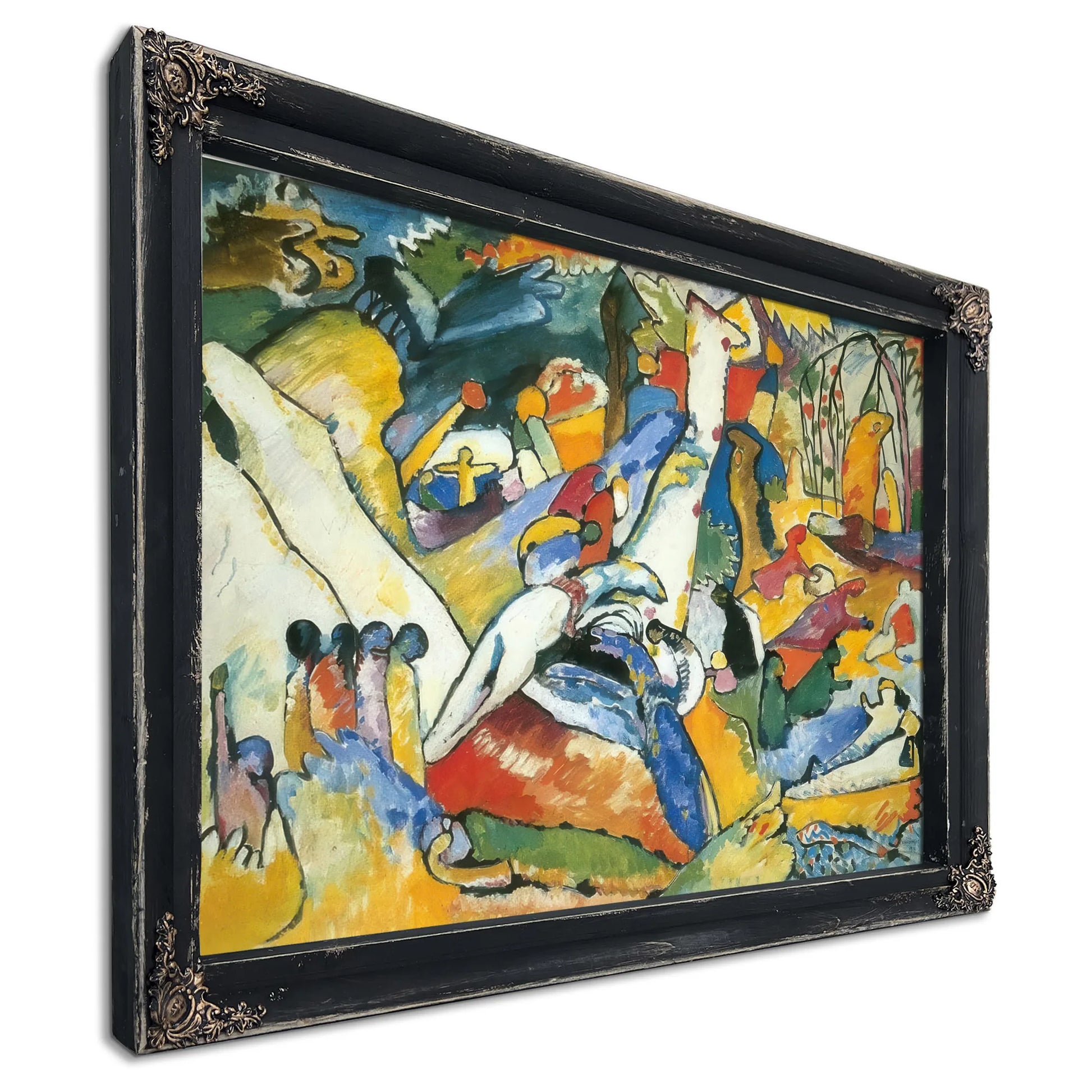 Study For Composition Ii 1910 By Wassily Kandinsky Fine Art Print