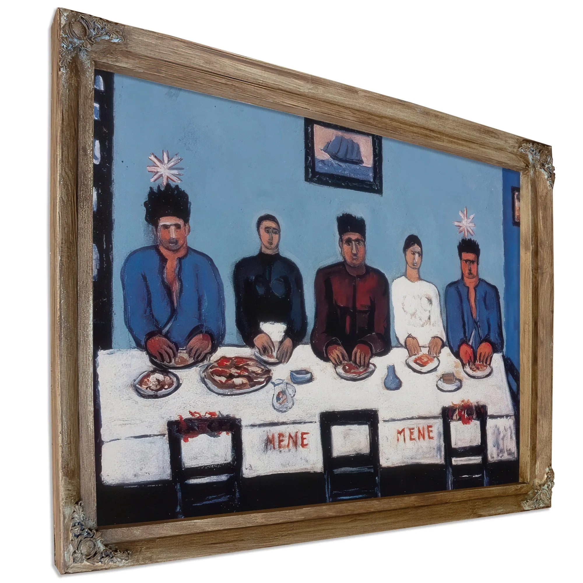 Fishermens Last Supper By Marsden Hartley Fine Art Print