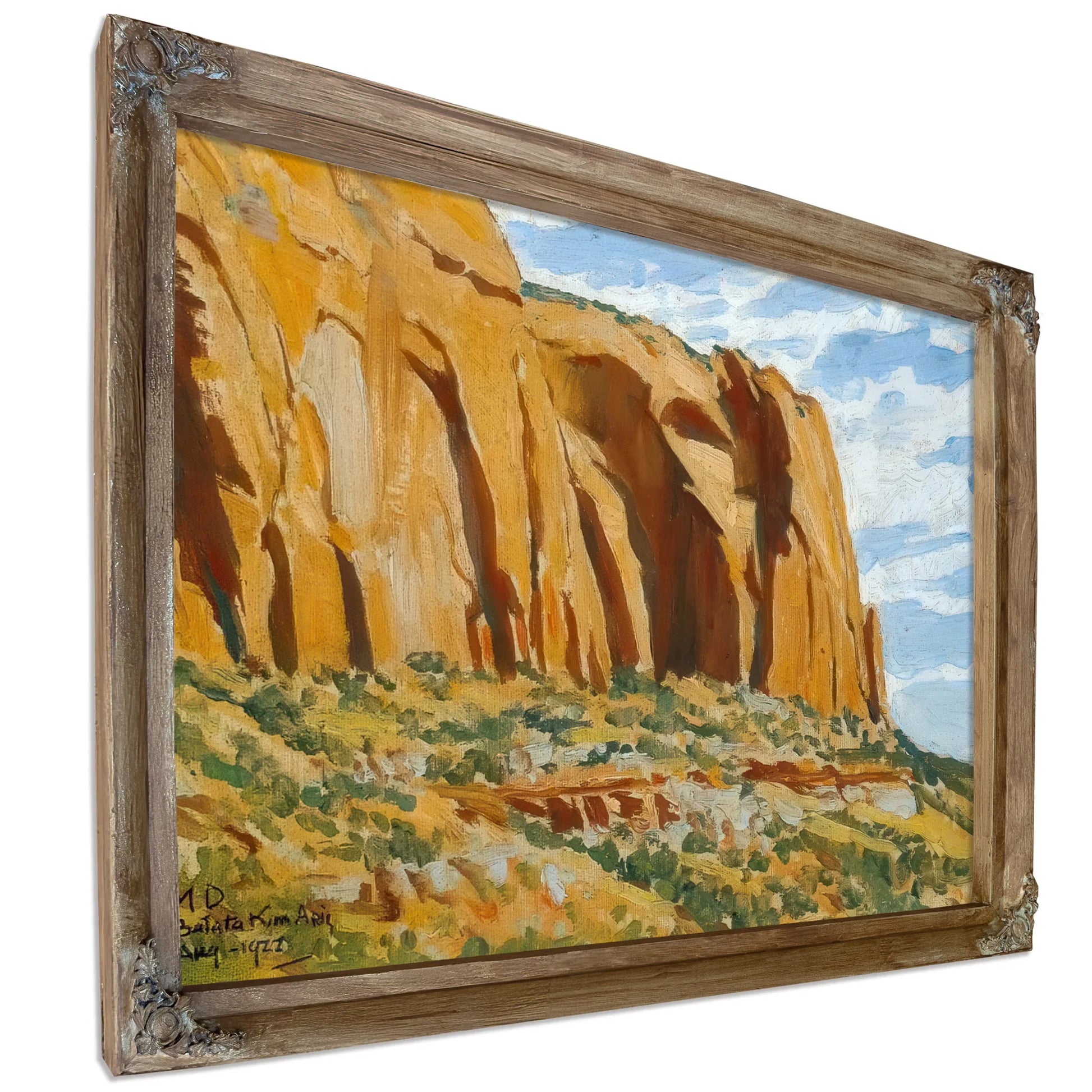Cliffs Of Betatakin By Maynard Dixon Fine Art Print