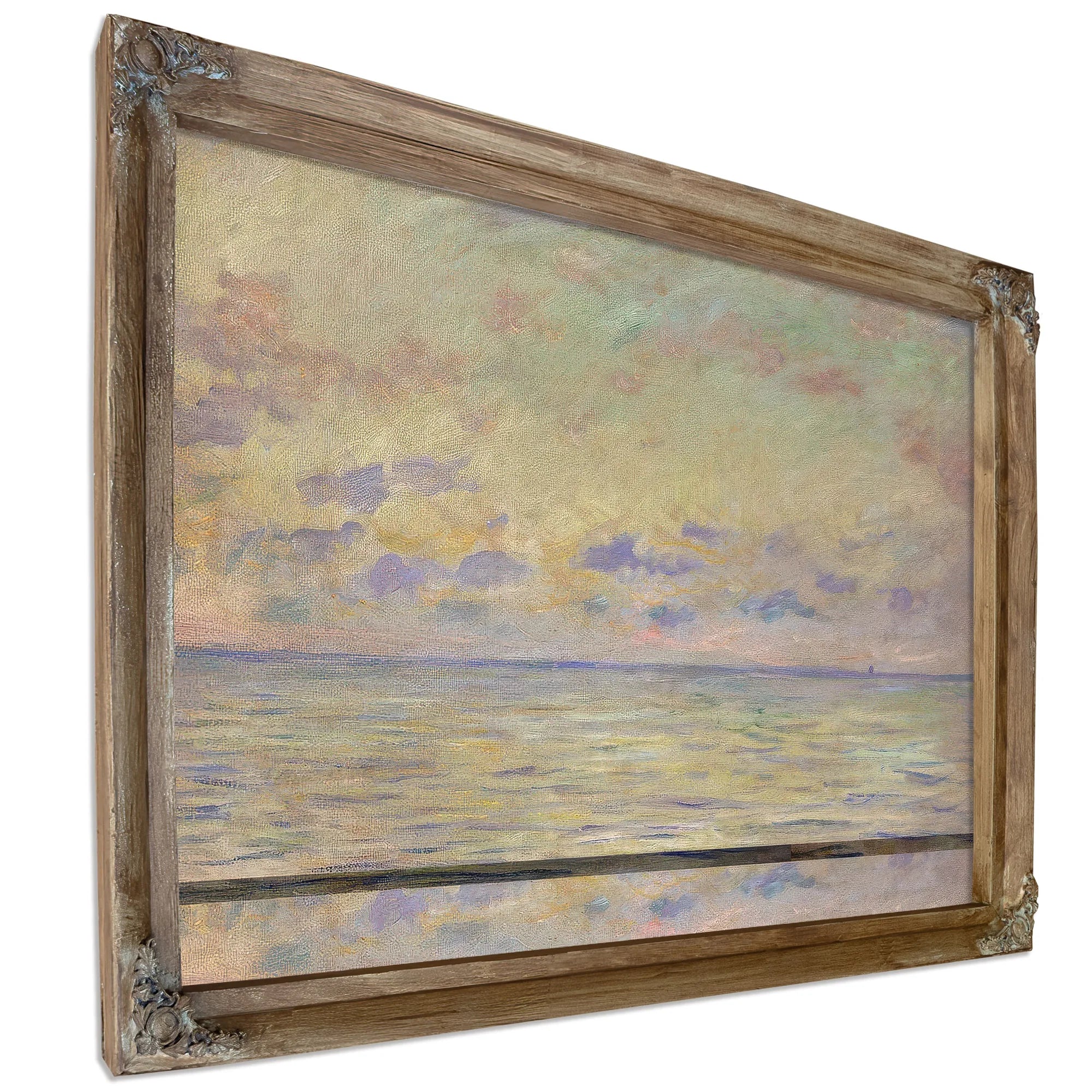 Marine At Etretat By Claude Monet Fine Art Print