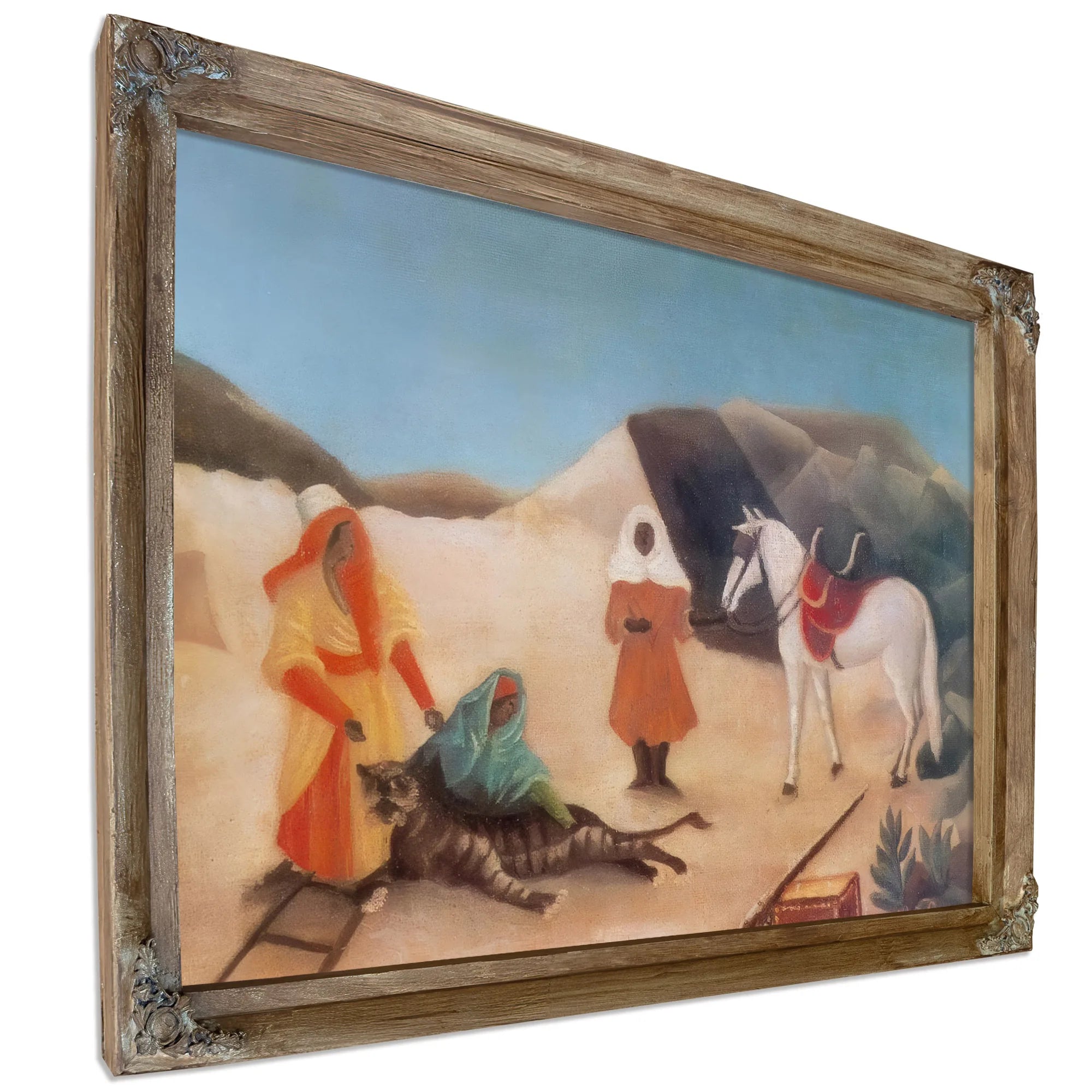 Tiger Hunt About 1904 By Henri Rousseau Fine Art Print