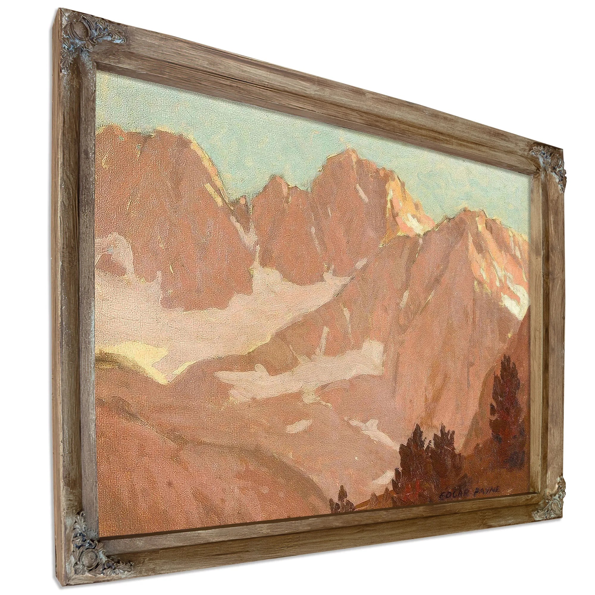 Sierras At Dawn By Edgar Payne Fine Art Print