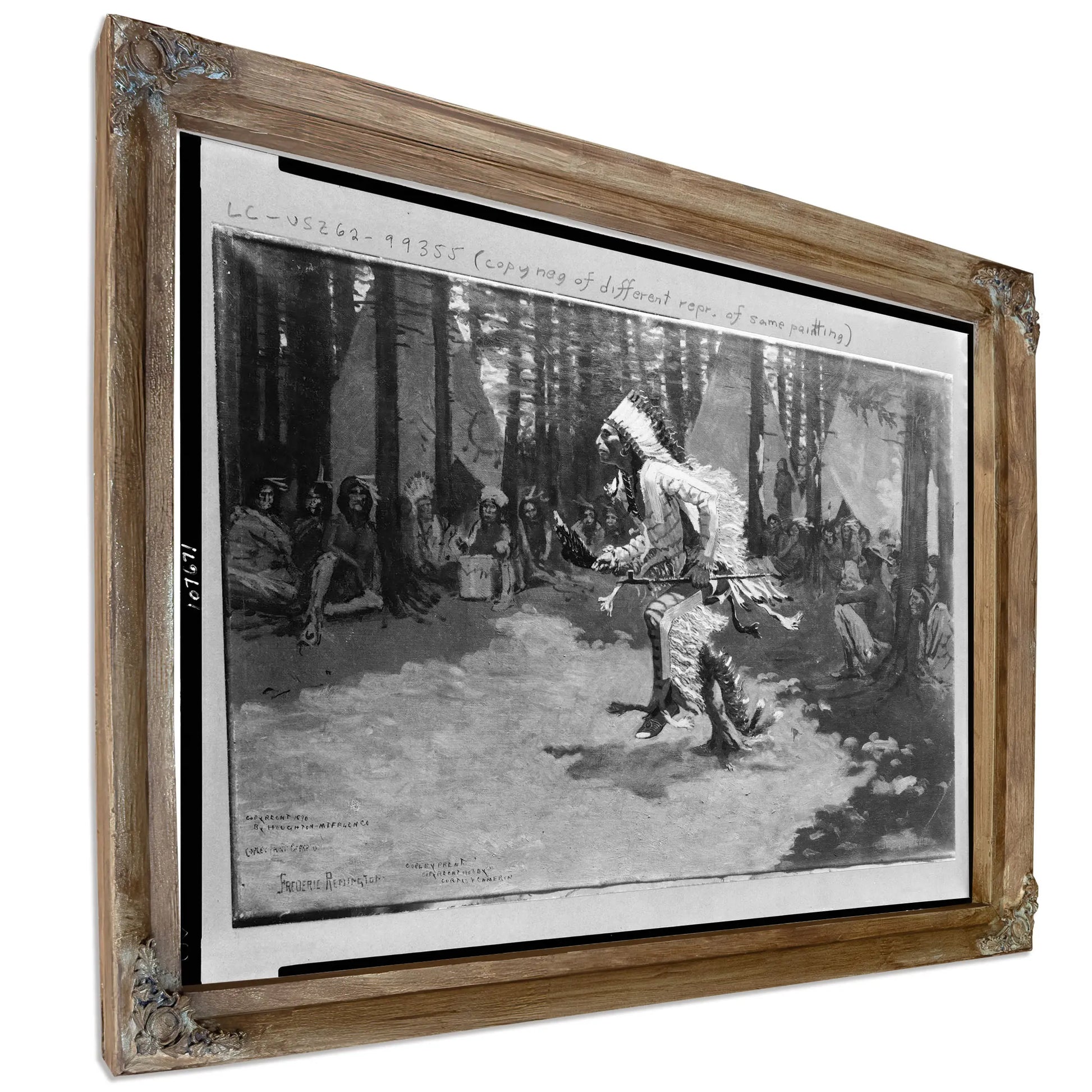 An Indian Dance Lccn  by Frederic Remington