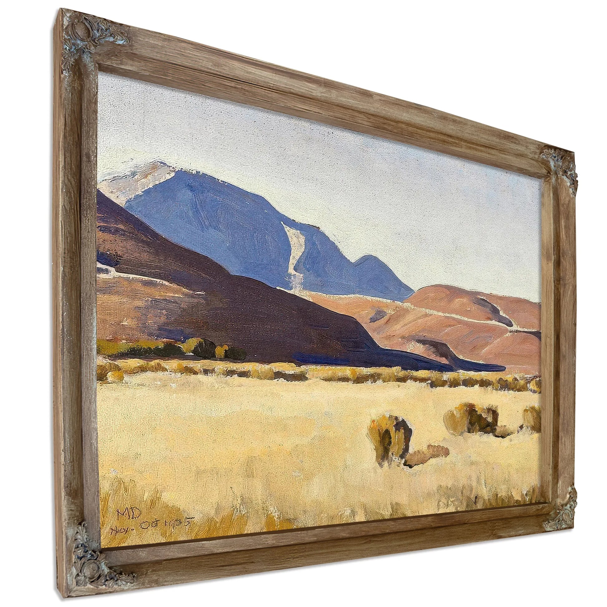 Desert Hills Nevada 1935 By Maynard Dixon Fine Art Print