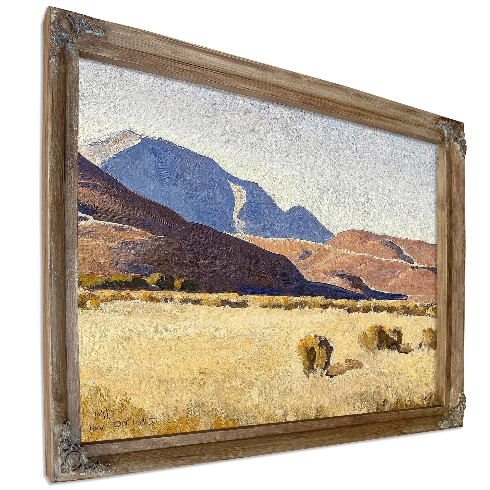 Desert Hills Nevada 1935 By Maynard Dixon Fine Art Print