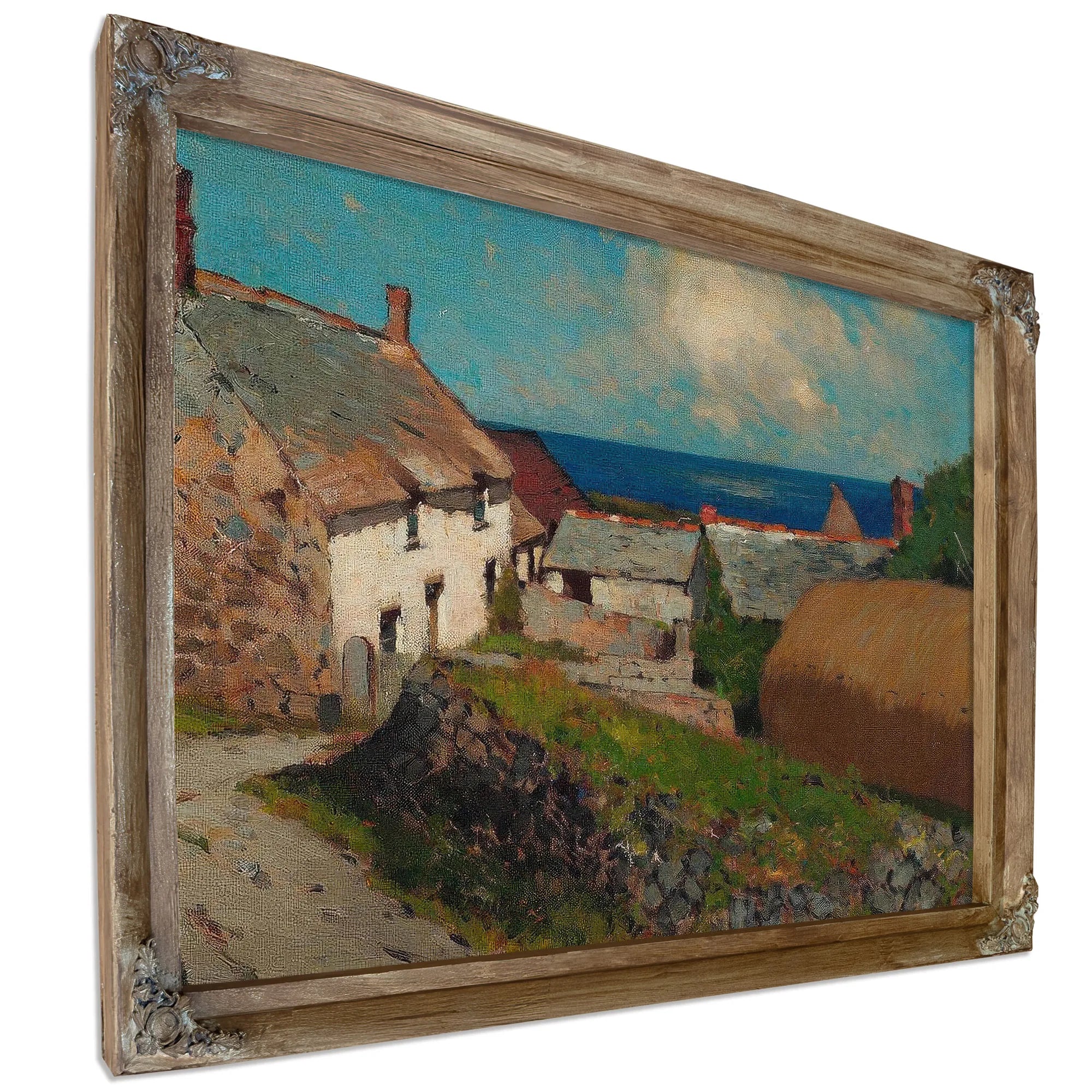 A View To The Sea By William Wendt Fine Art Print