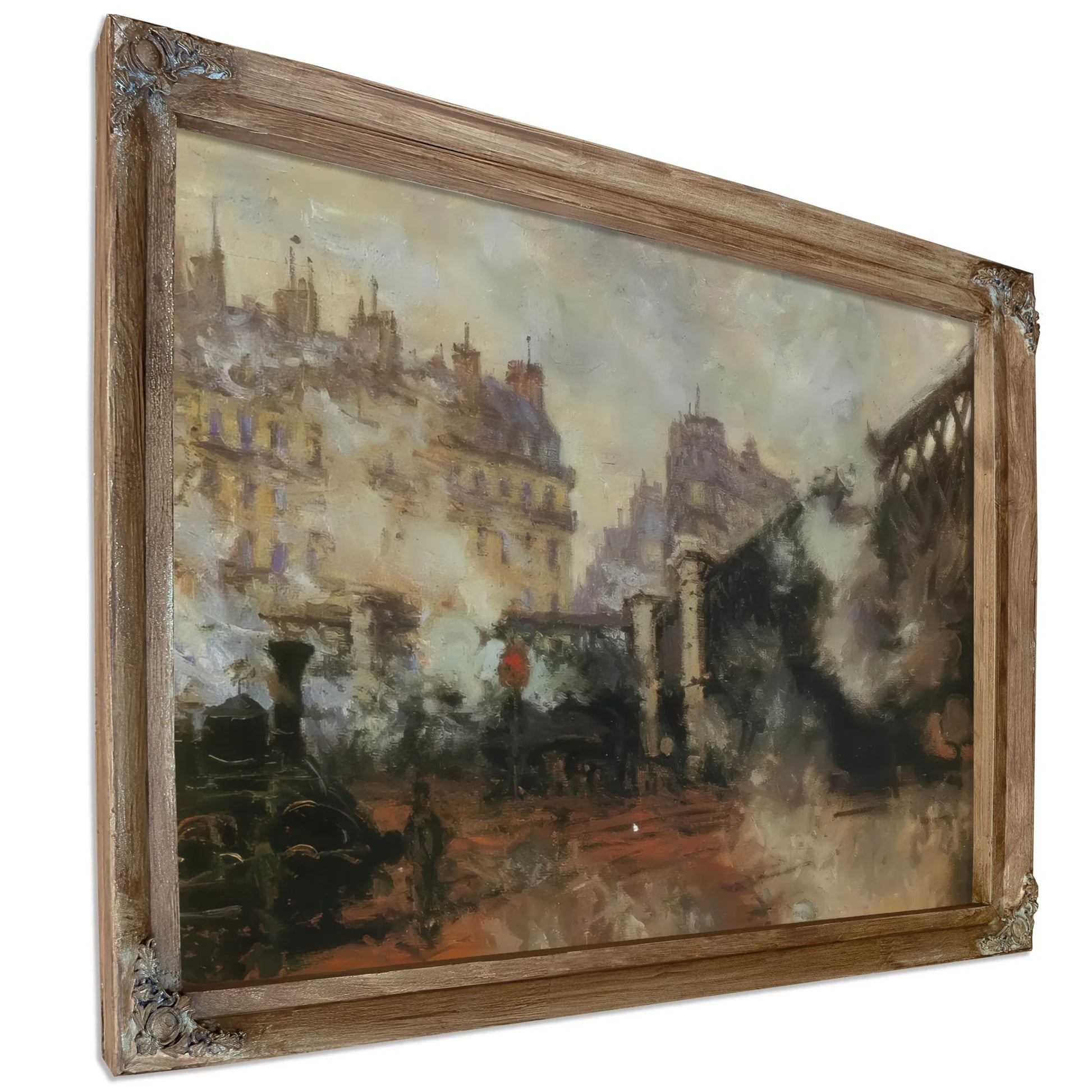 Le Pont De L'europe By Claude Monet Fine Art Print