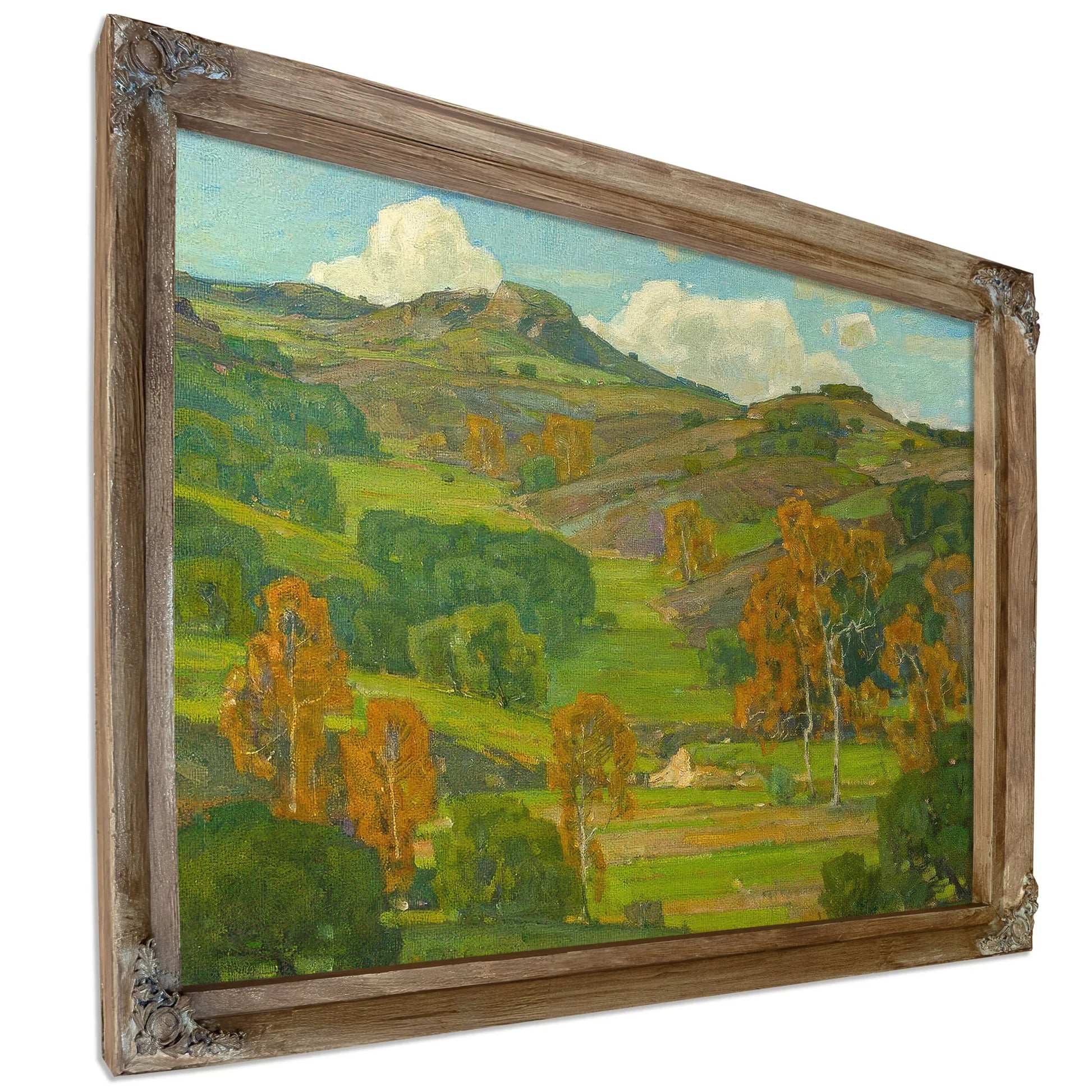 Autumn Sycamores By William Wendt Fine Art Print