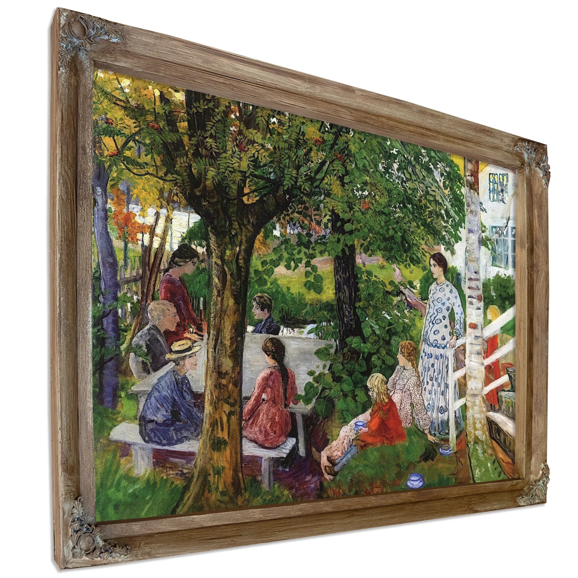 Birthday In The Garden By Nicolai Astrup Fine Art Print